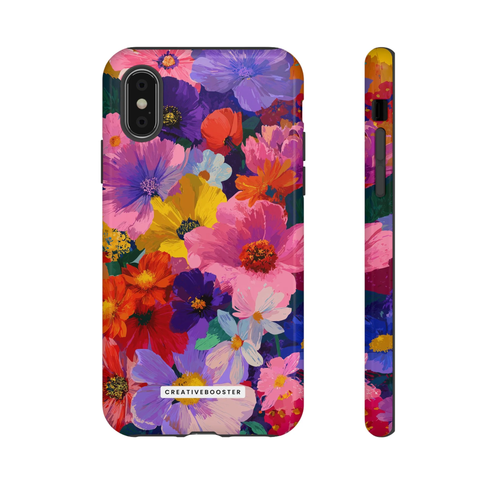 Painted Petals - Tough Phone Case - Image 4