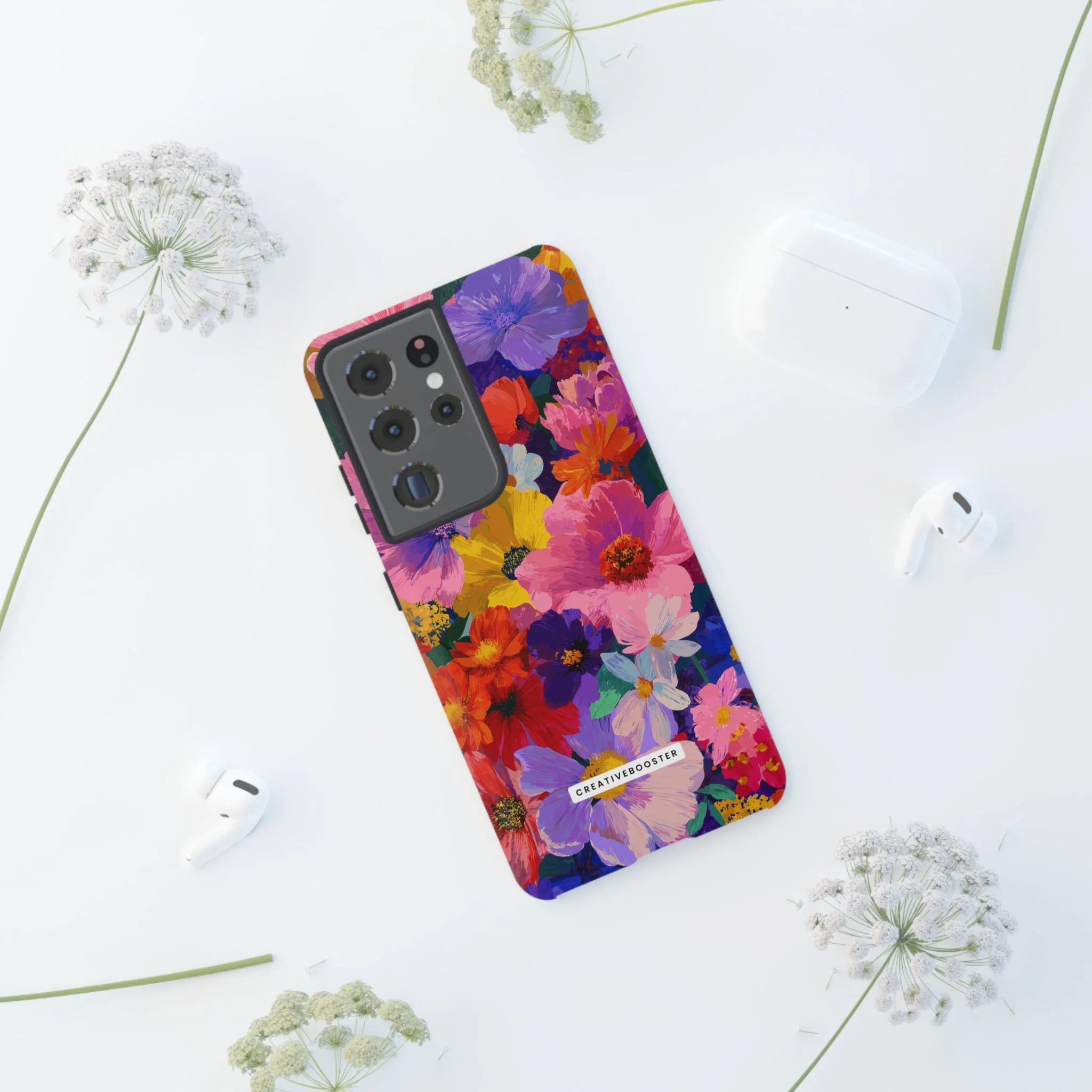Painted Petals - Tough Phone Case - Image 83