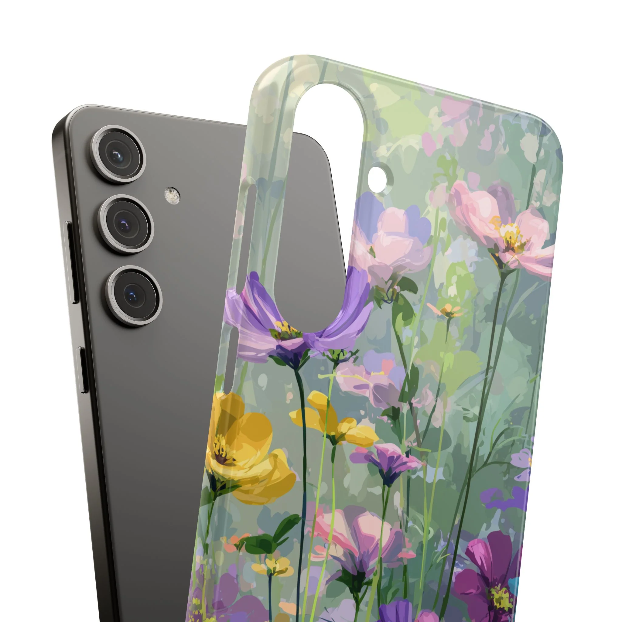 Pastel Bloom - Slim Phone Case - Image 110