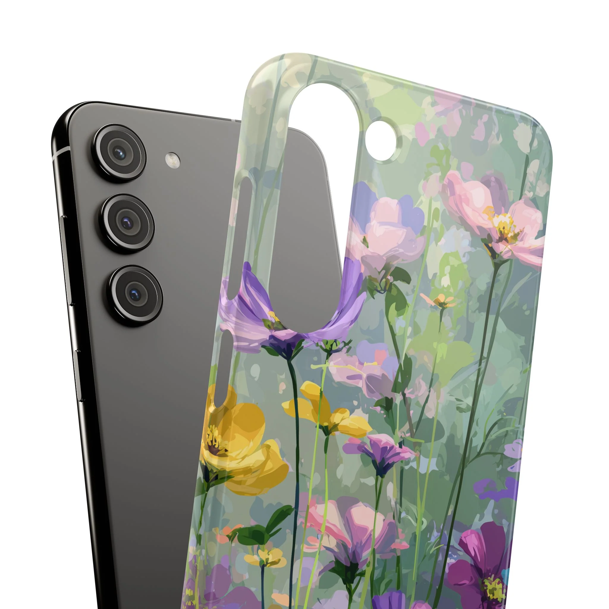 Pastel Bloom - Slim Phone Case - Image 114