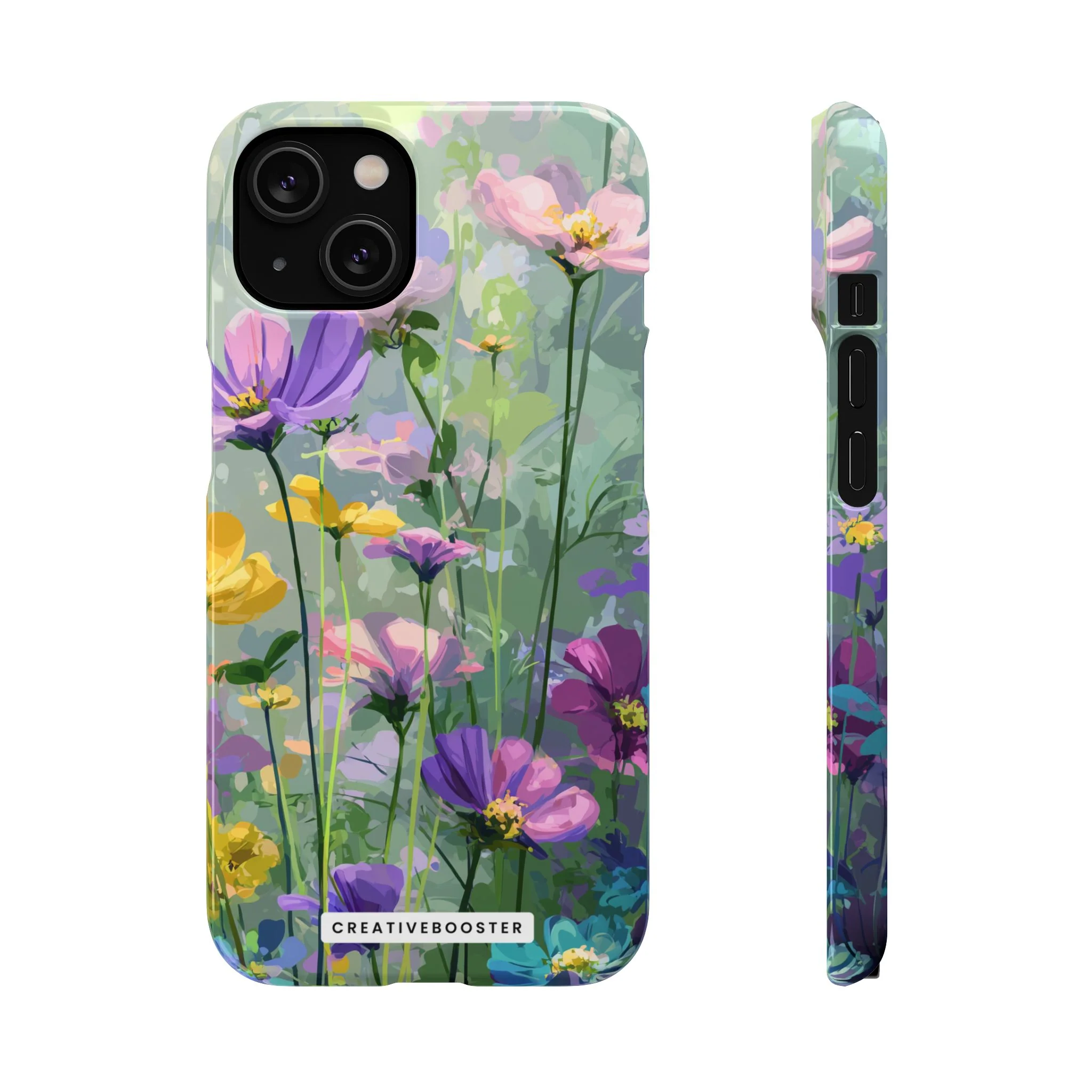 Pastel Bloom - Slim Phone Case - Image 36