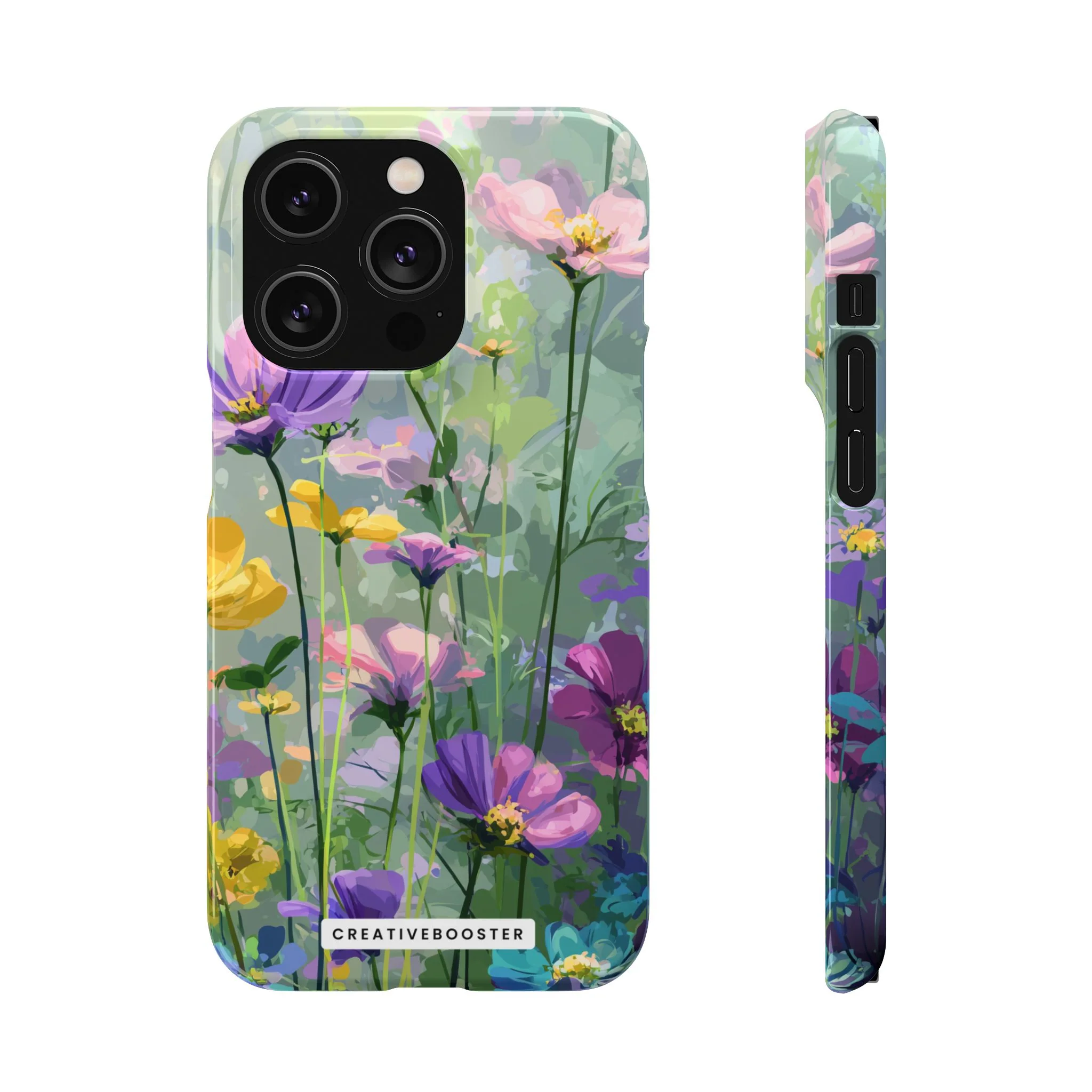Pastel Bloom - Slim Phone Case - Image 37
