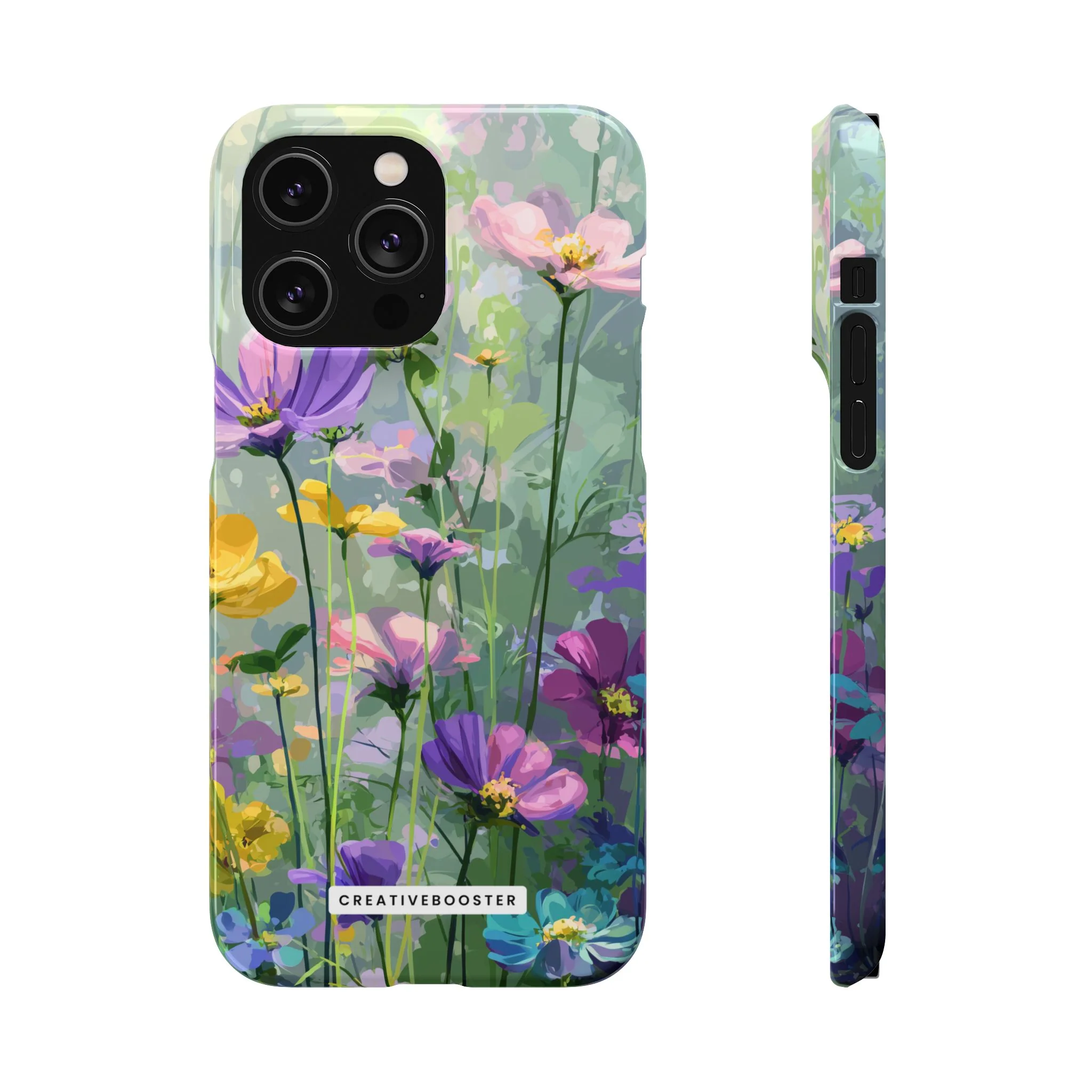 Pastel Bloom - Slim Phone Case - Image 39