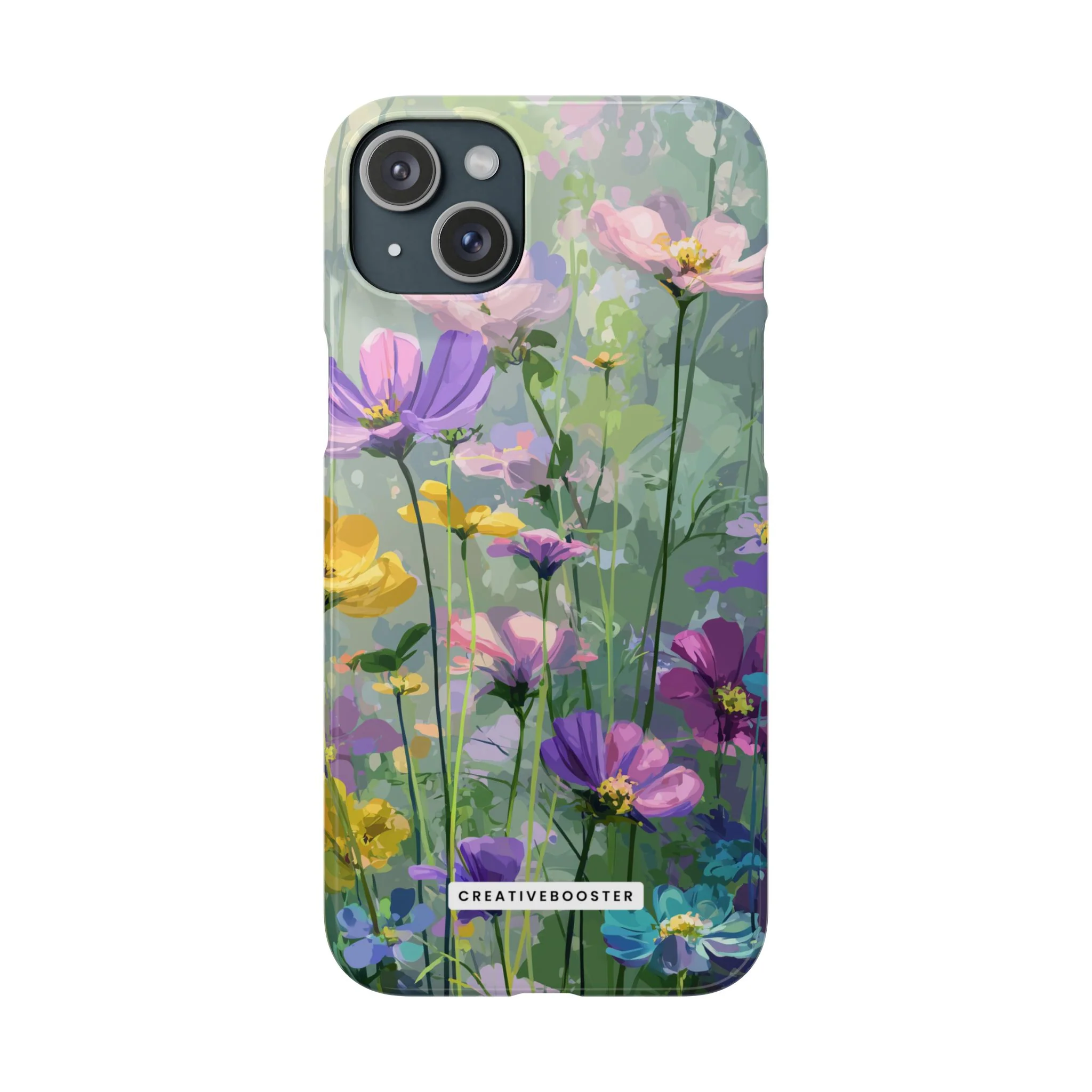 Pastel Bloom - Slim Phone Case - Image 45