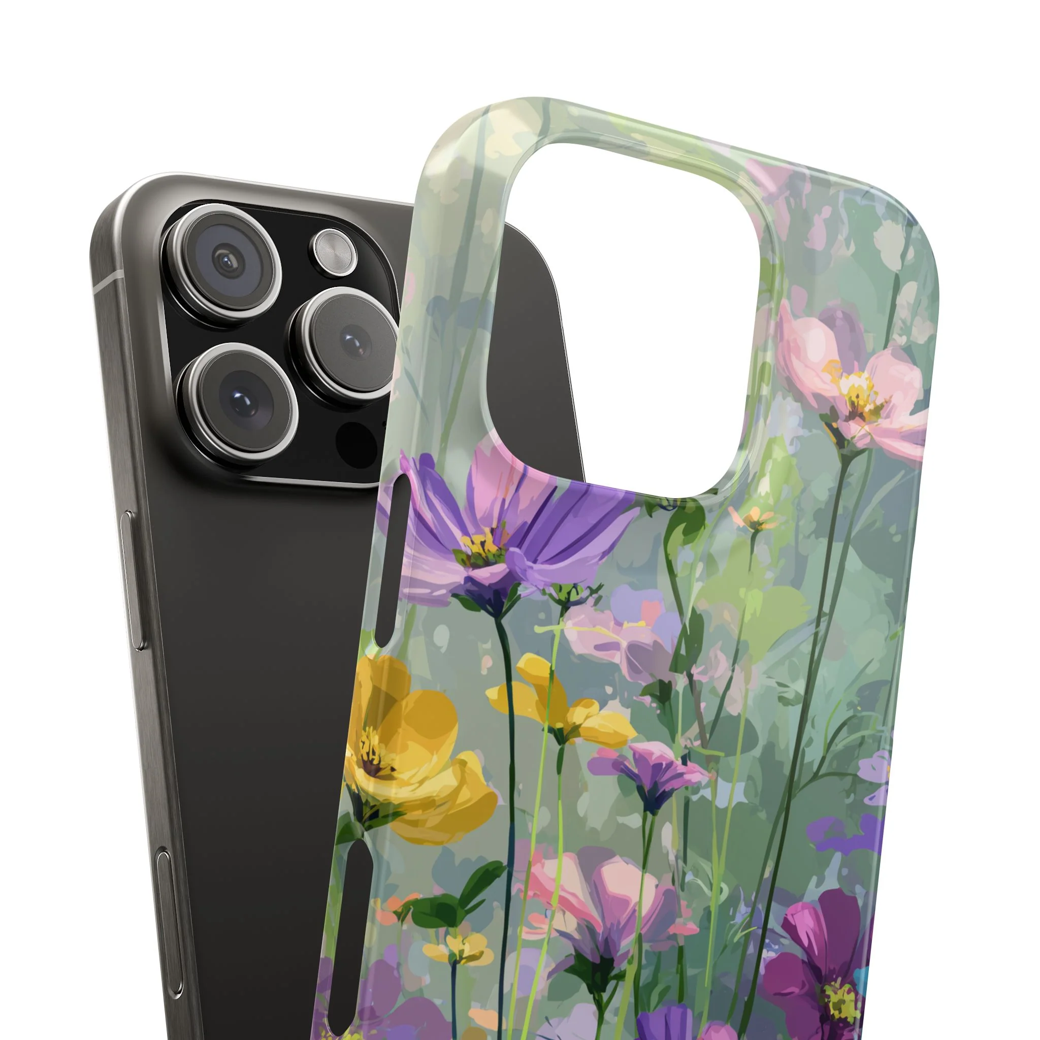 Pastel Bloom - Slim Phone Case - Image 54