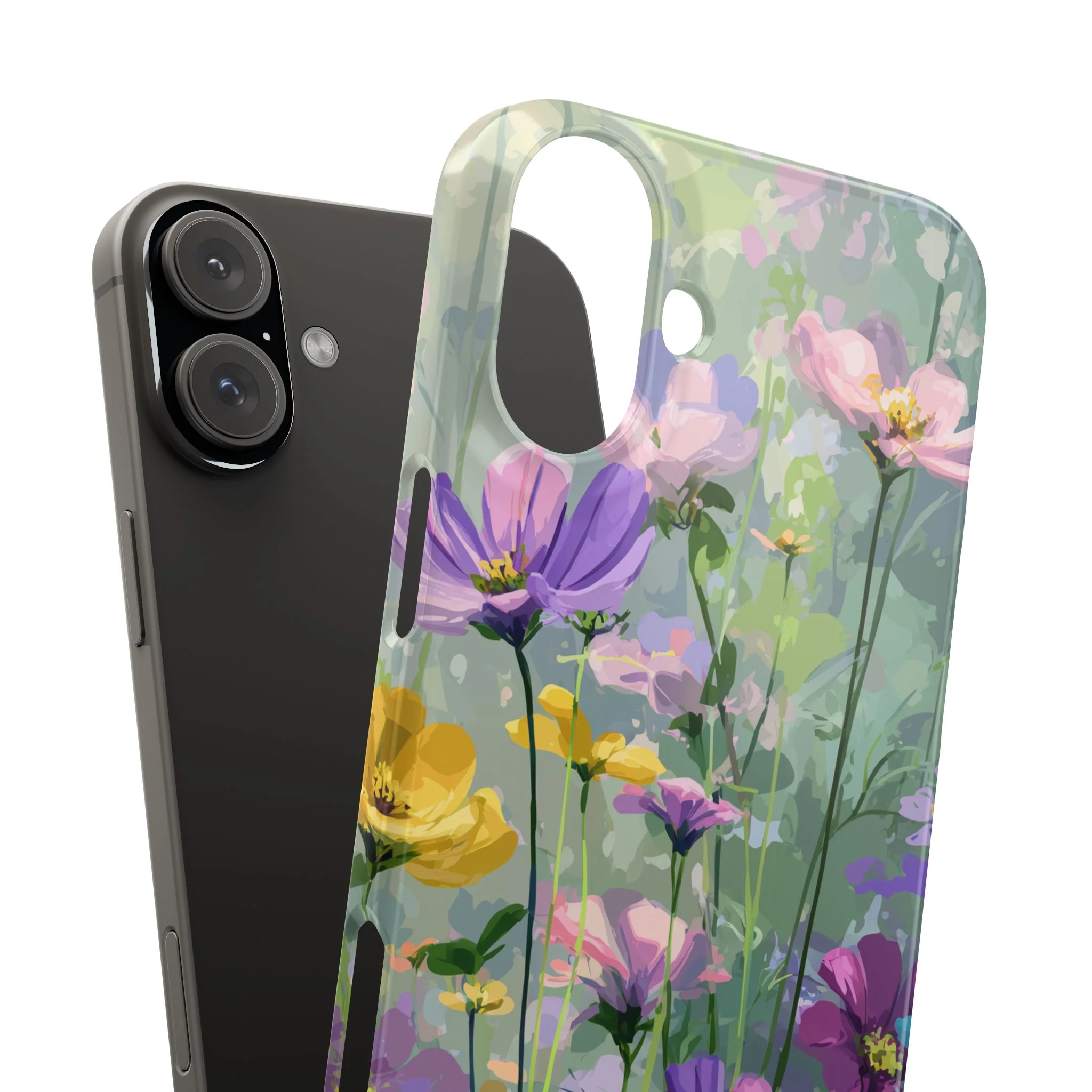 Pastel Bloom - Slim Phone Case - Image 96