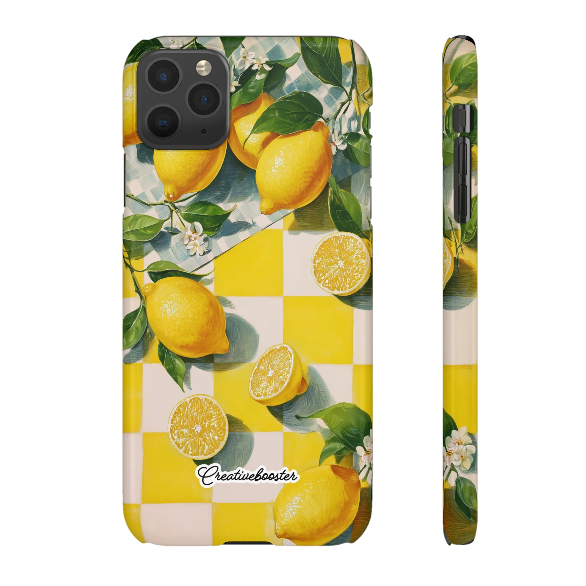 Picnic Lemon - Slim Phone Case - Image 15