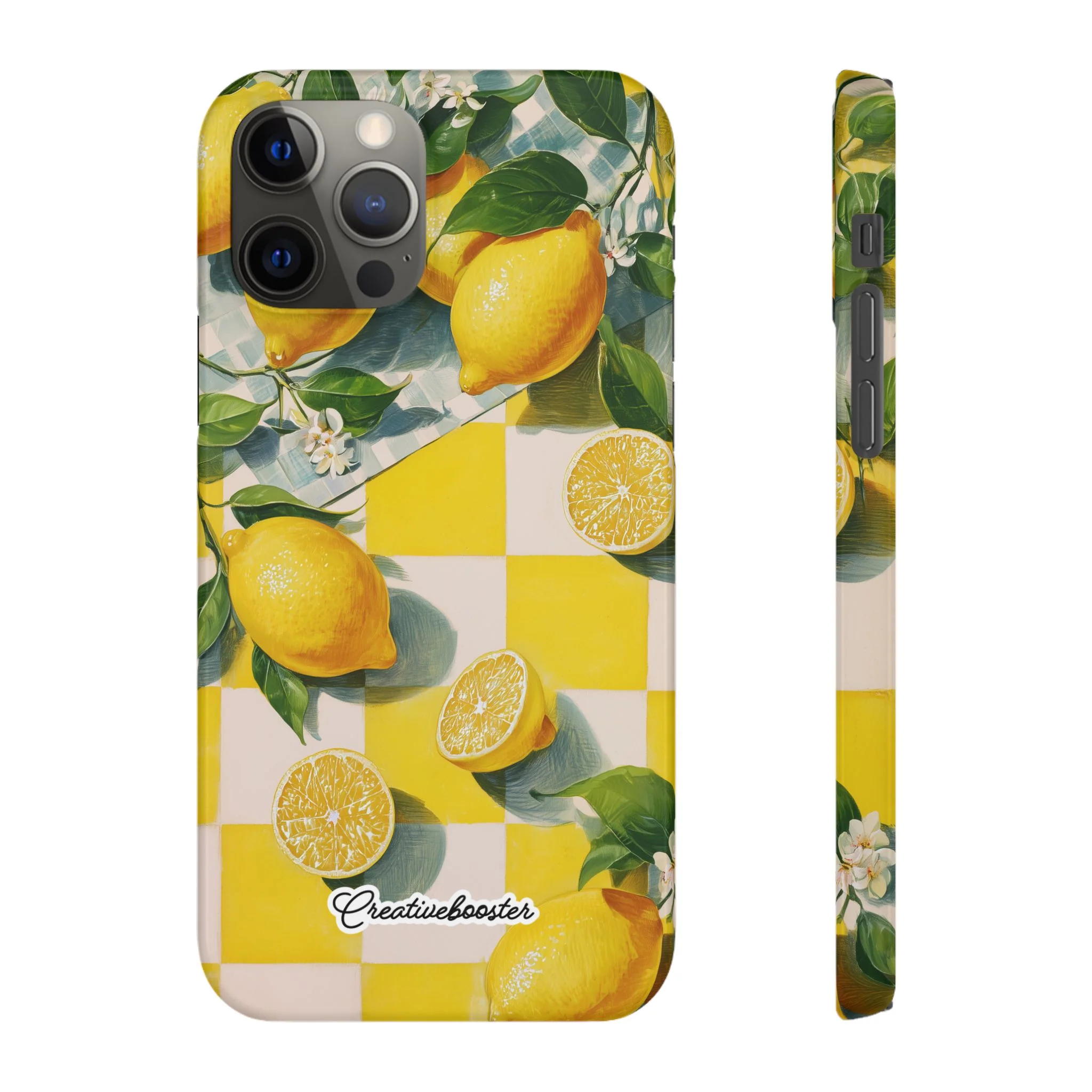 Picnic Lemon - Slim Phone Case - Image 21