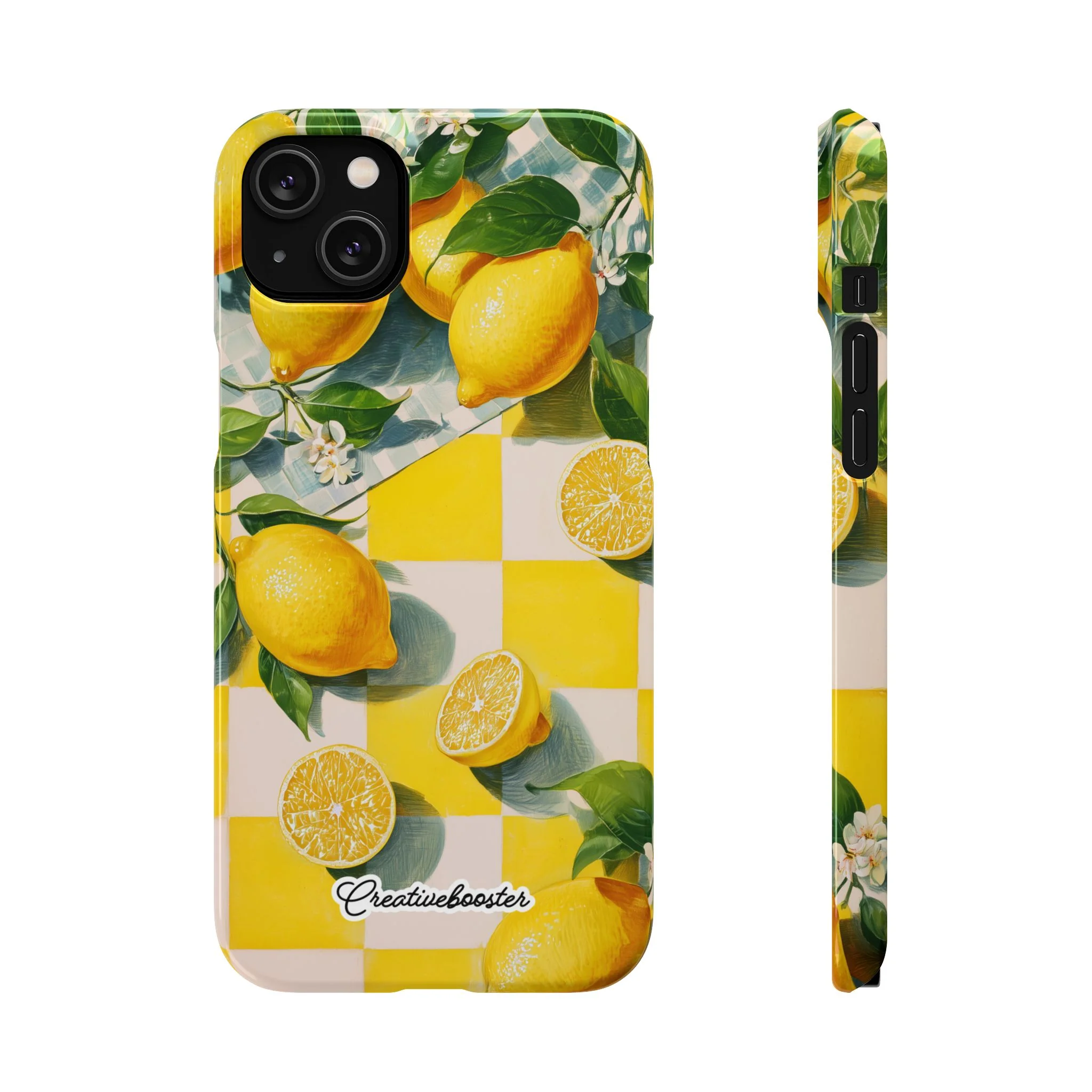 Picnic Lemon - Slim Phone Case - Image 38
