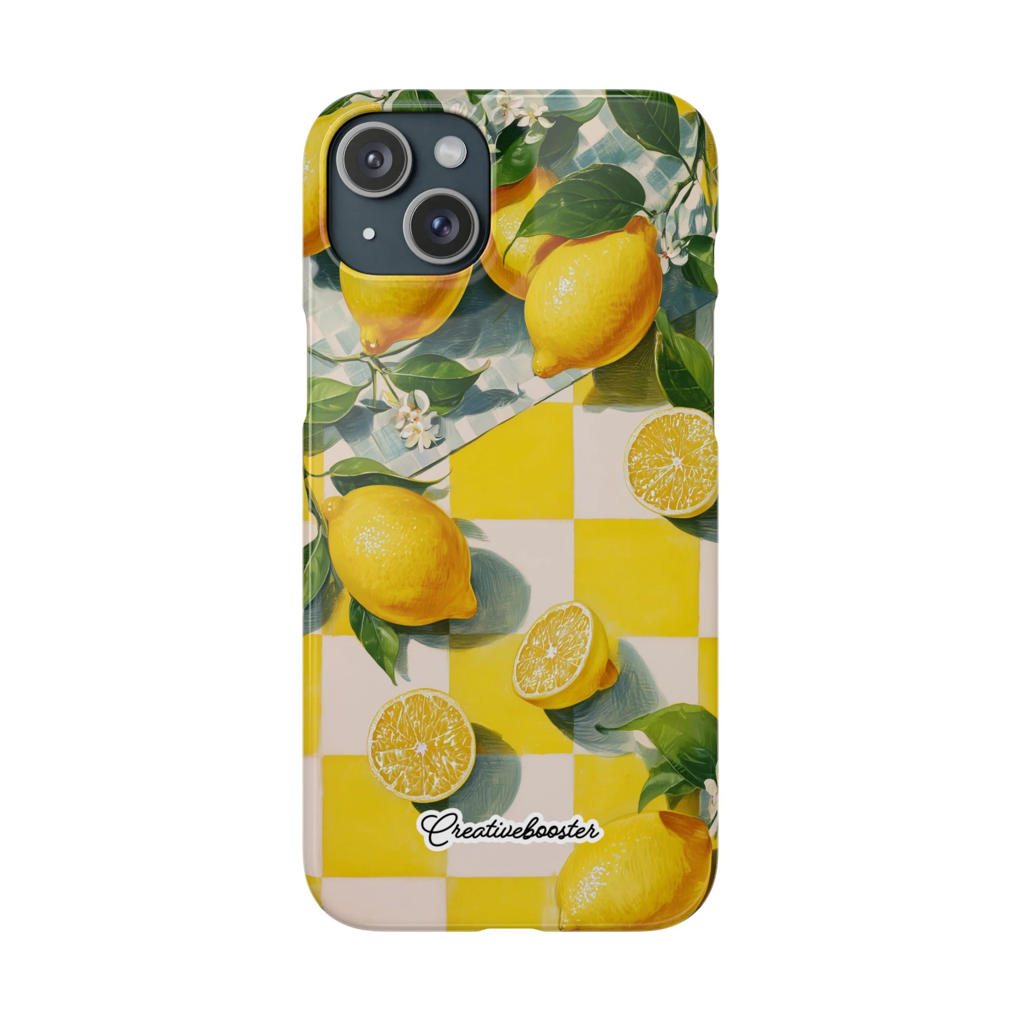 Picnic Lemon - Slim Phone Case - Image 45