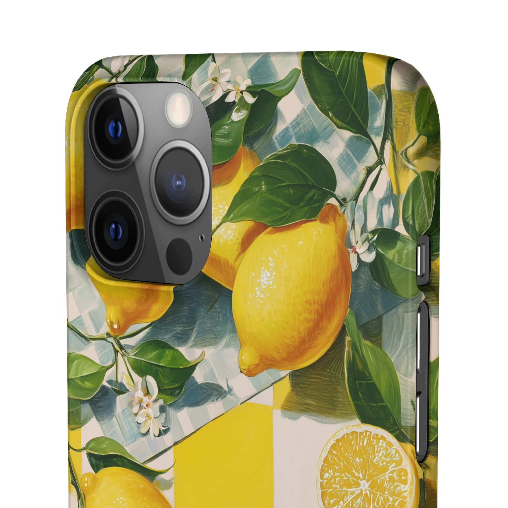 Picnic Lemon - Slim Phone Case - Image 75