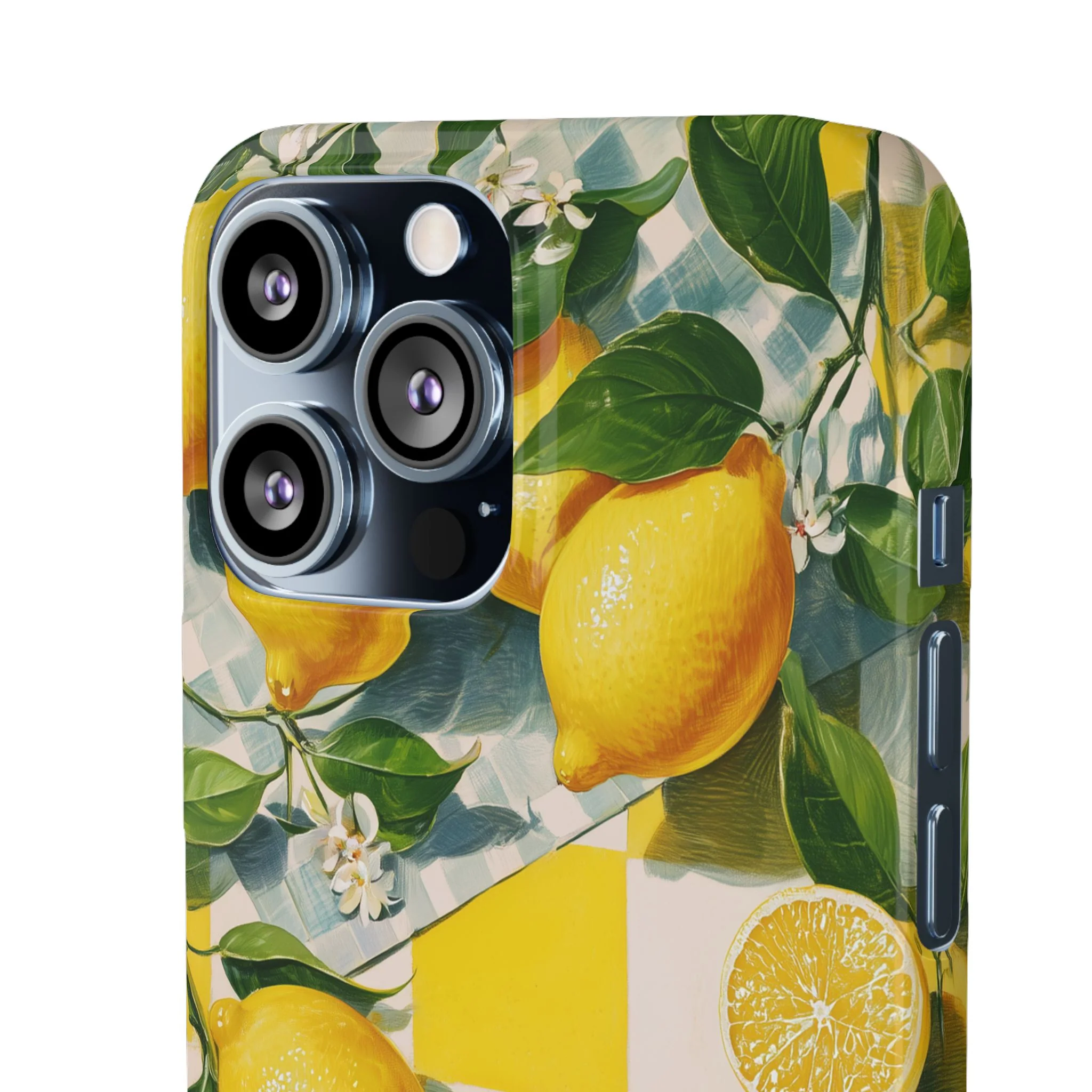 Picnic Lemon - Slim Phone Case - Image 79
