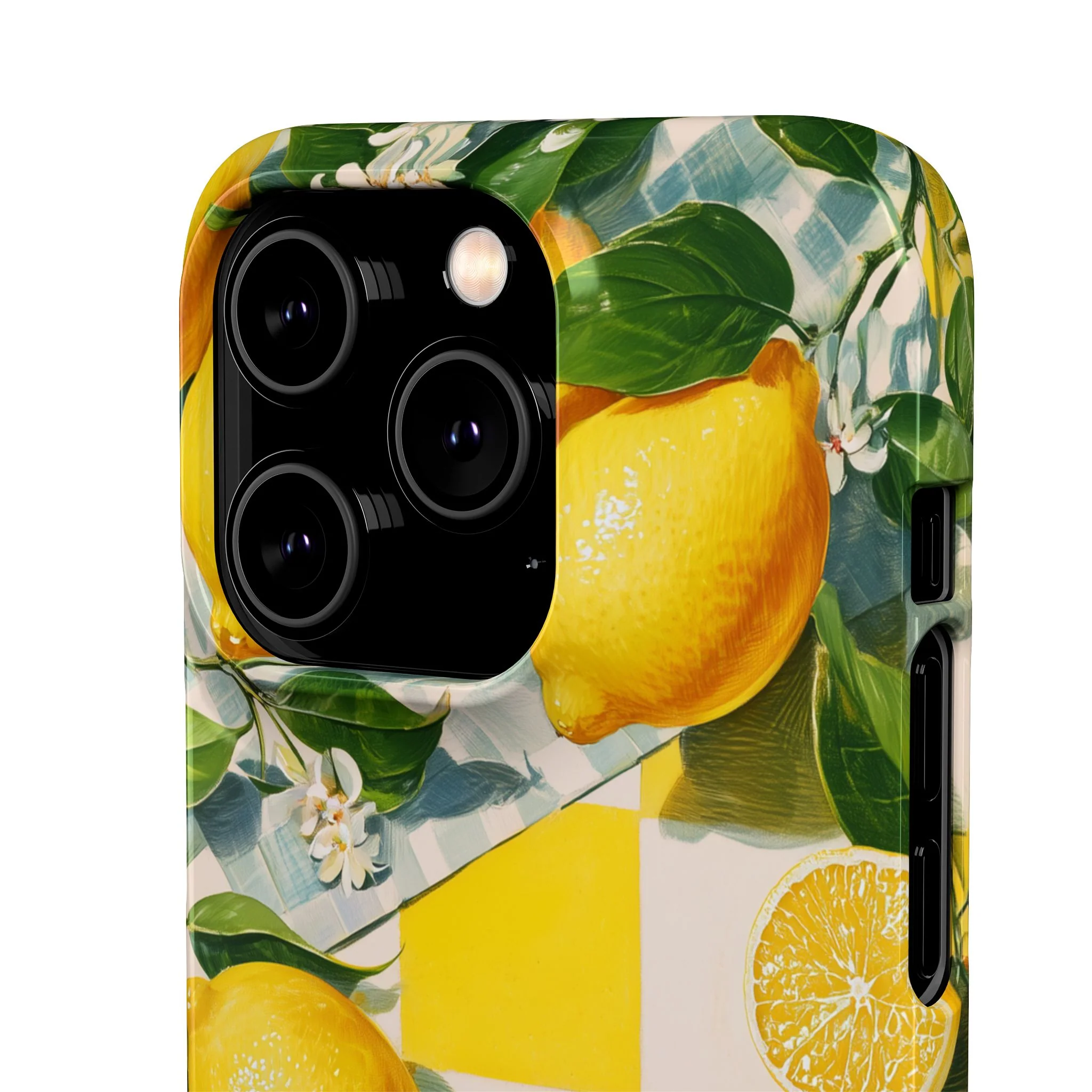 Picnic Lemon - Slim Phone Case - Image 90