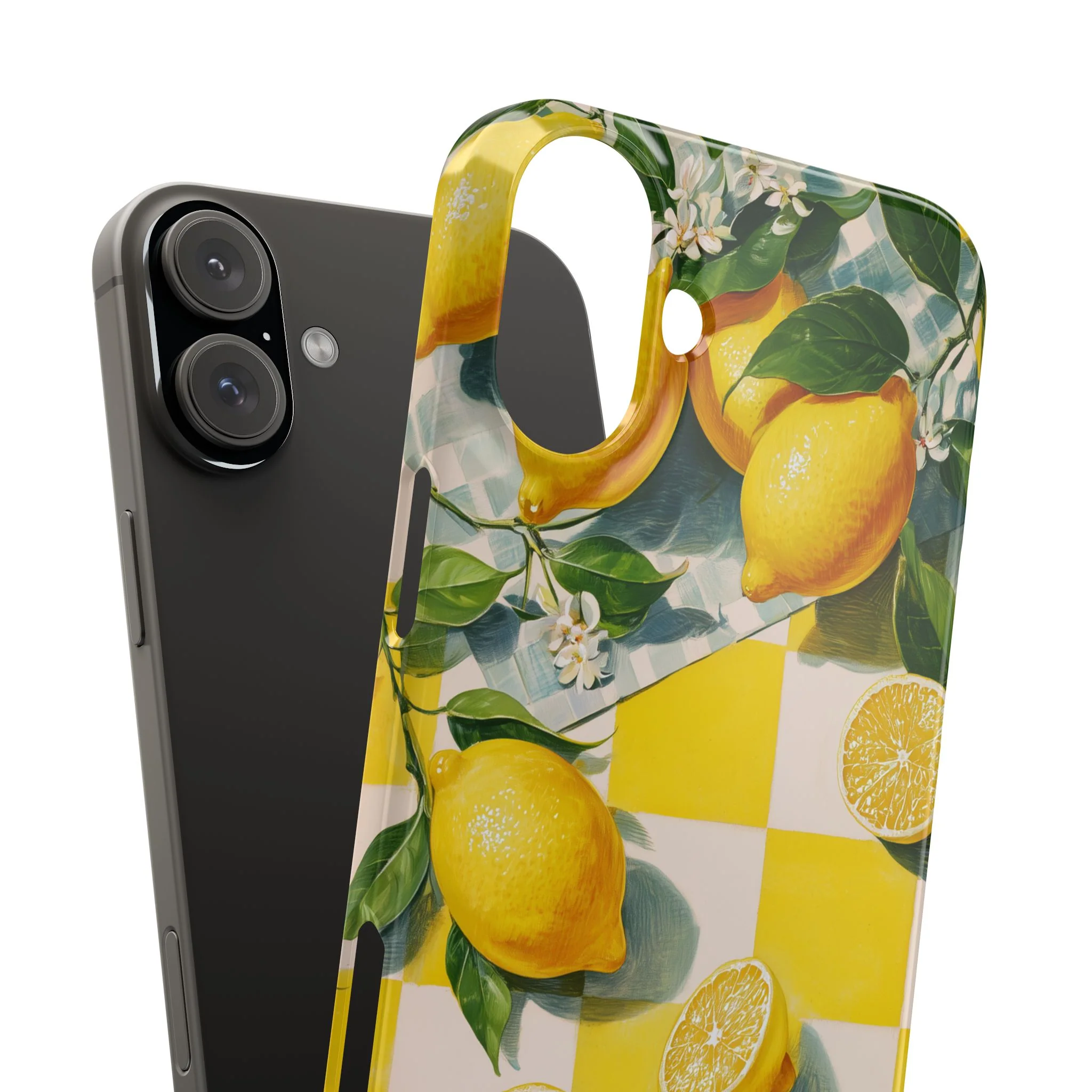 Picnic Lemon - Slim Phone Case - Image 96
