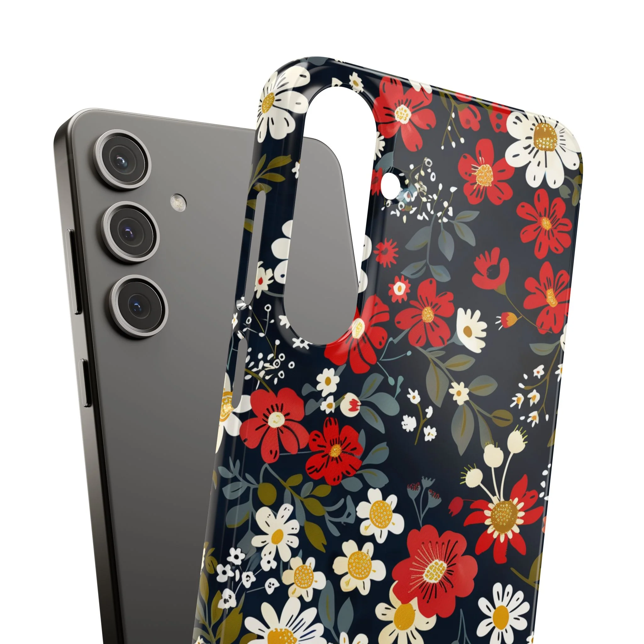 Retro Daisy - Slim Phone Case - Image 110