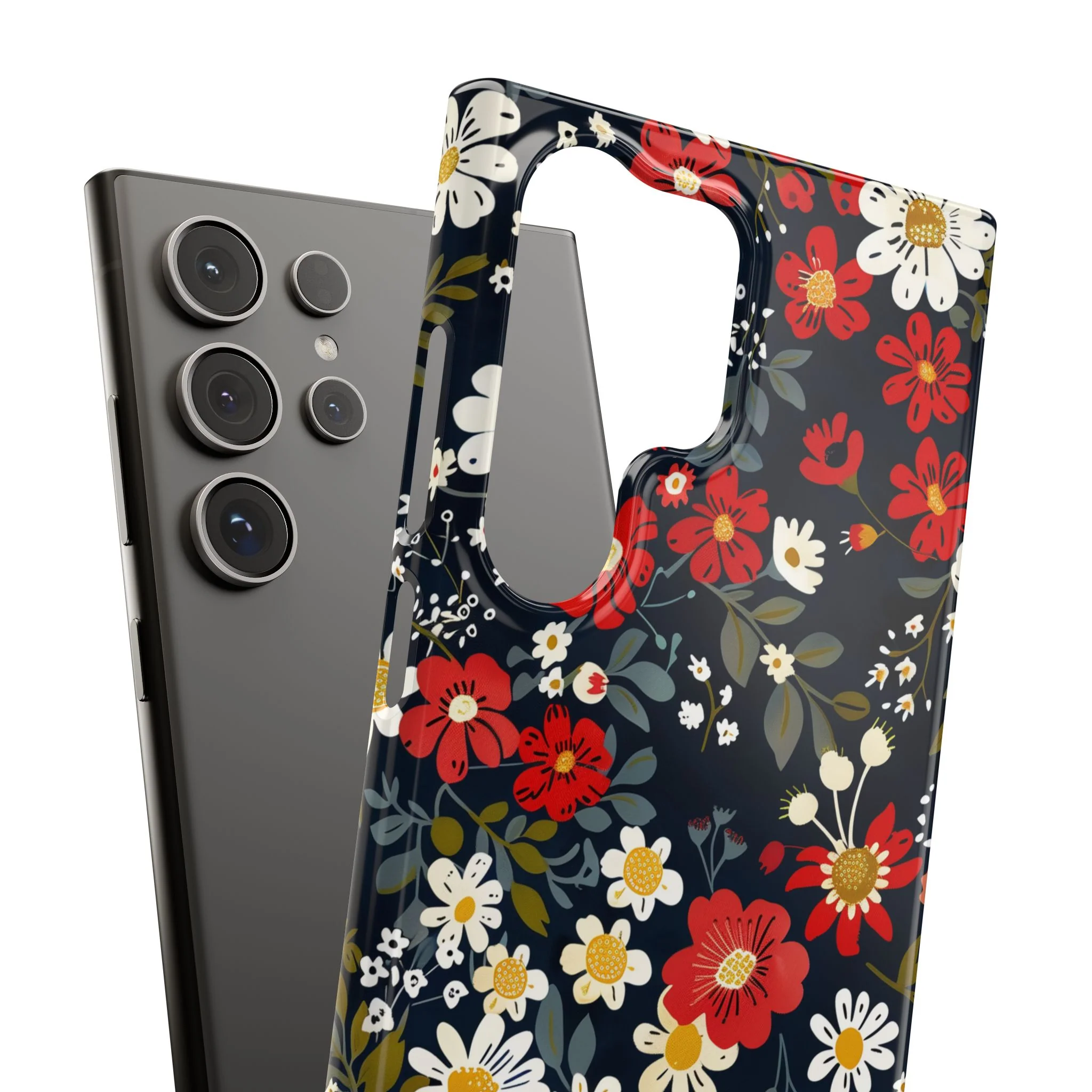 Retro Daisy - Slim Phone Case - Image 112