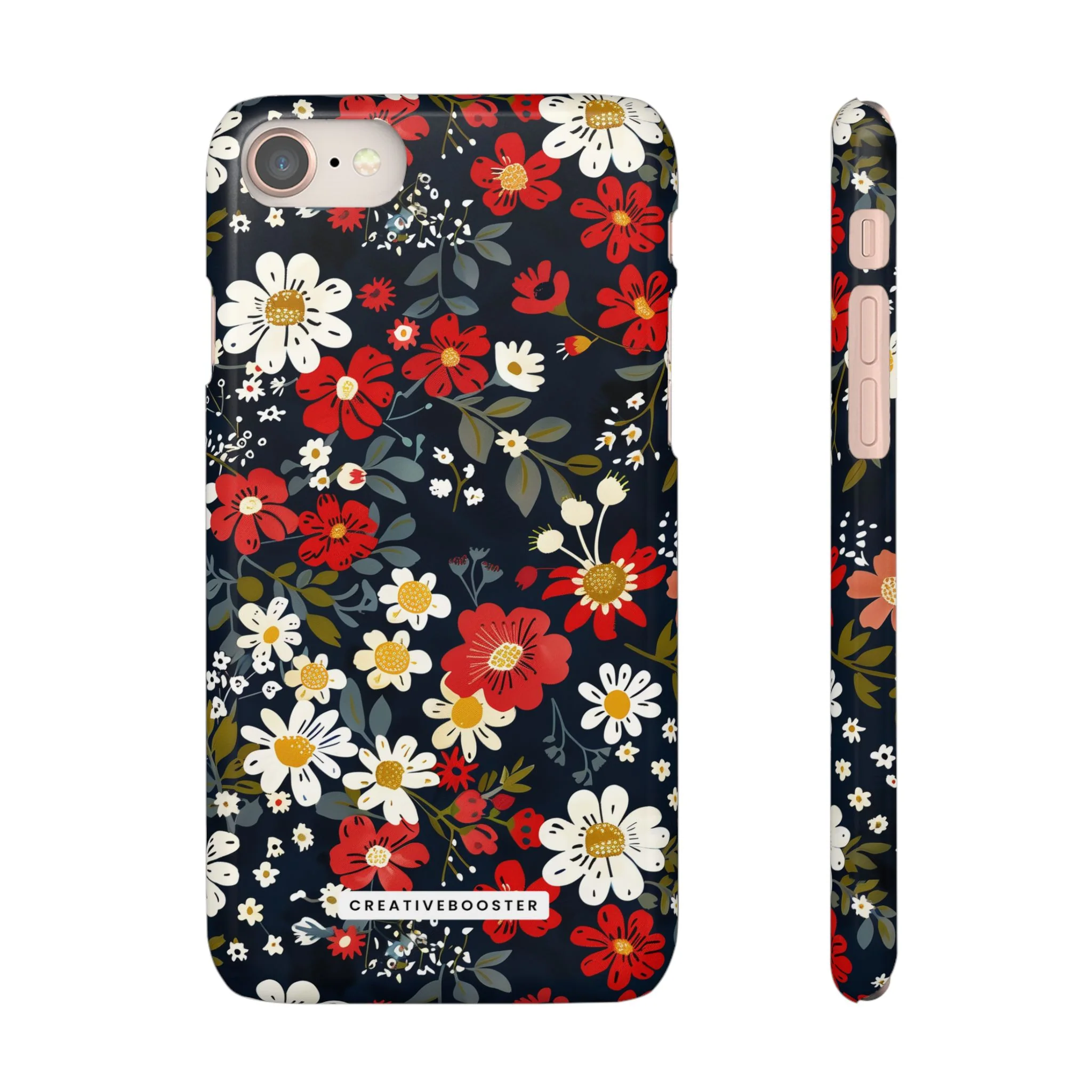 Retro Daisy - Slim Phone Case - Image 2