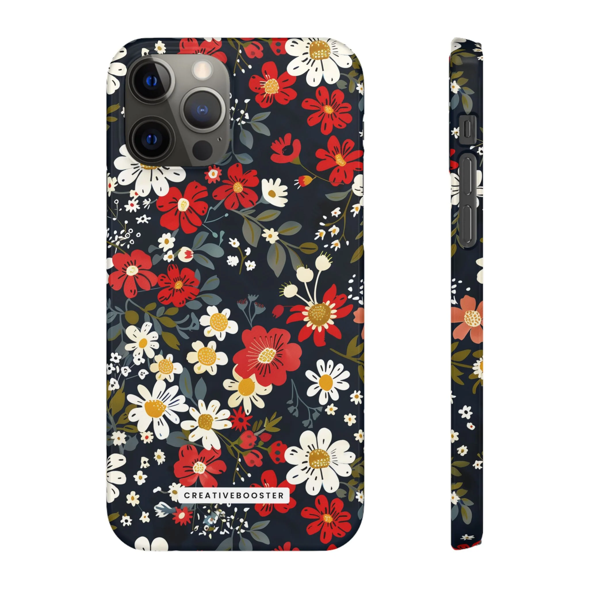 Retro Daisy - Slim Phone Case - Image 21