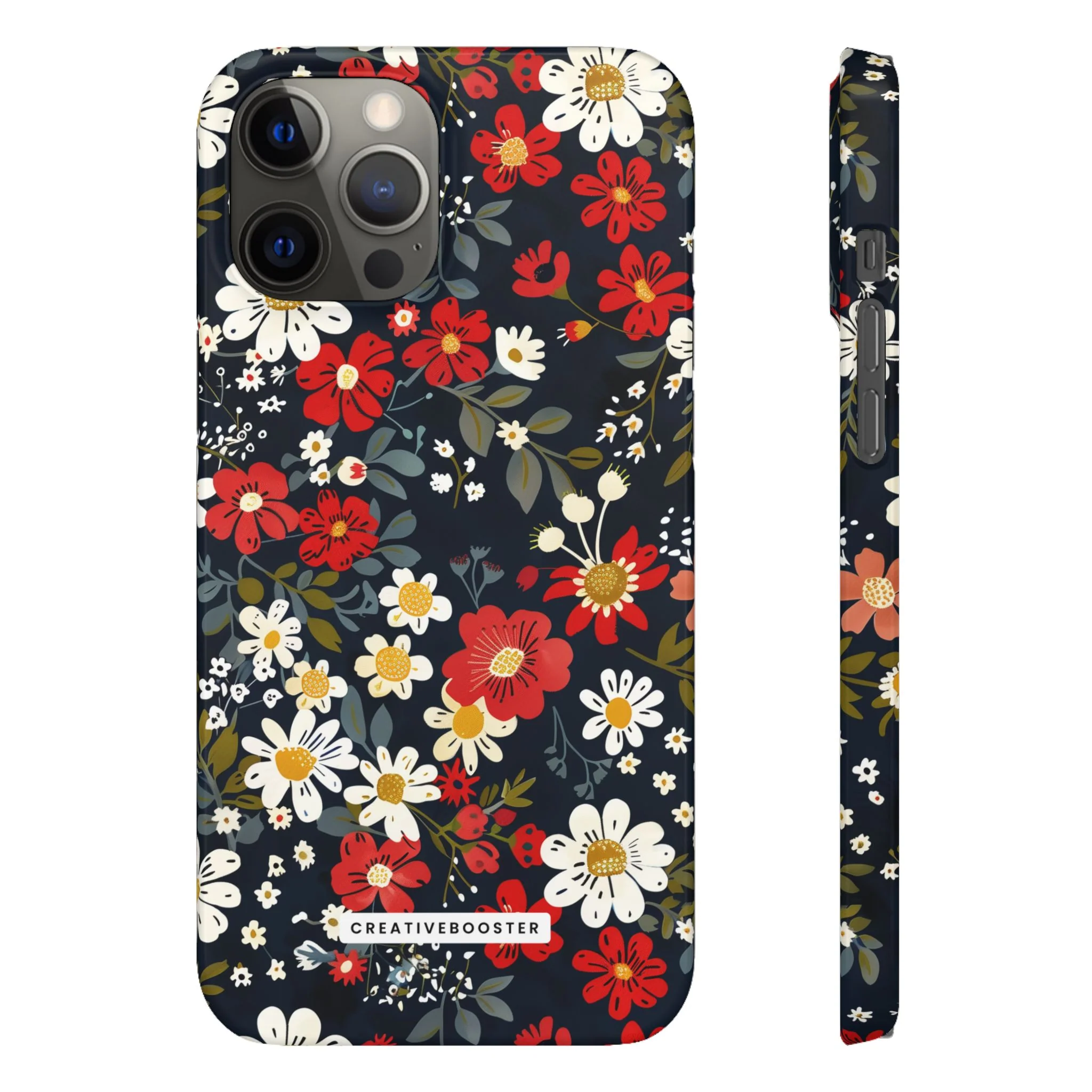 Retro Daisy - Slim Phone Case - Image 22