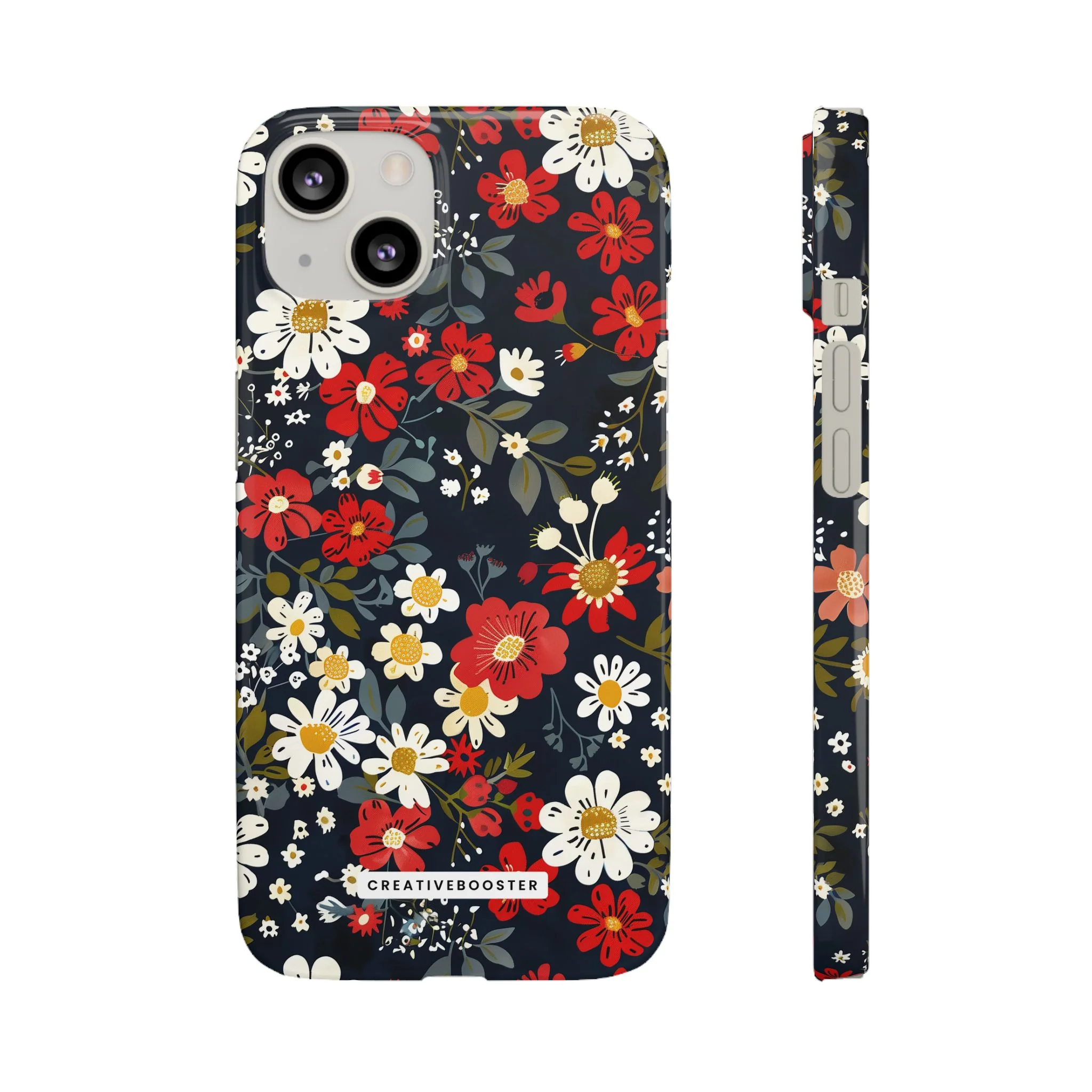 Retro Daisy - Slim Phone Case - Image 23