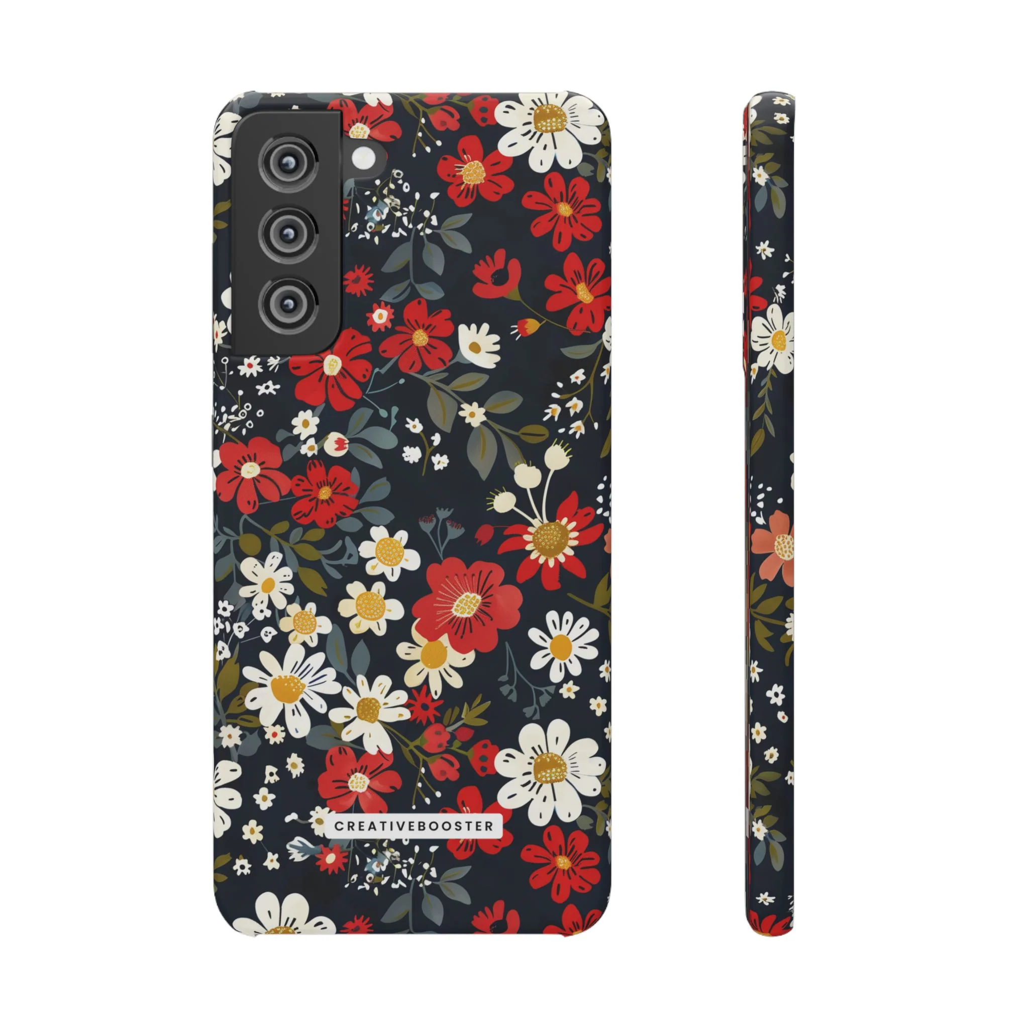 Retro Daisy - Slim Phone Case - Image 29