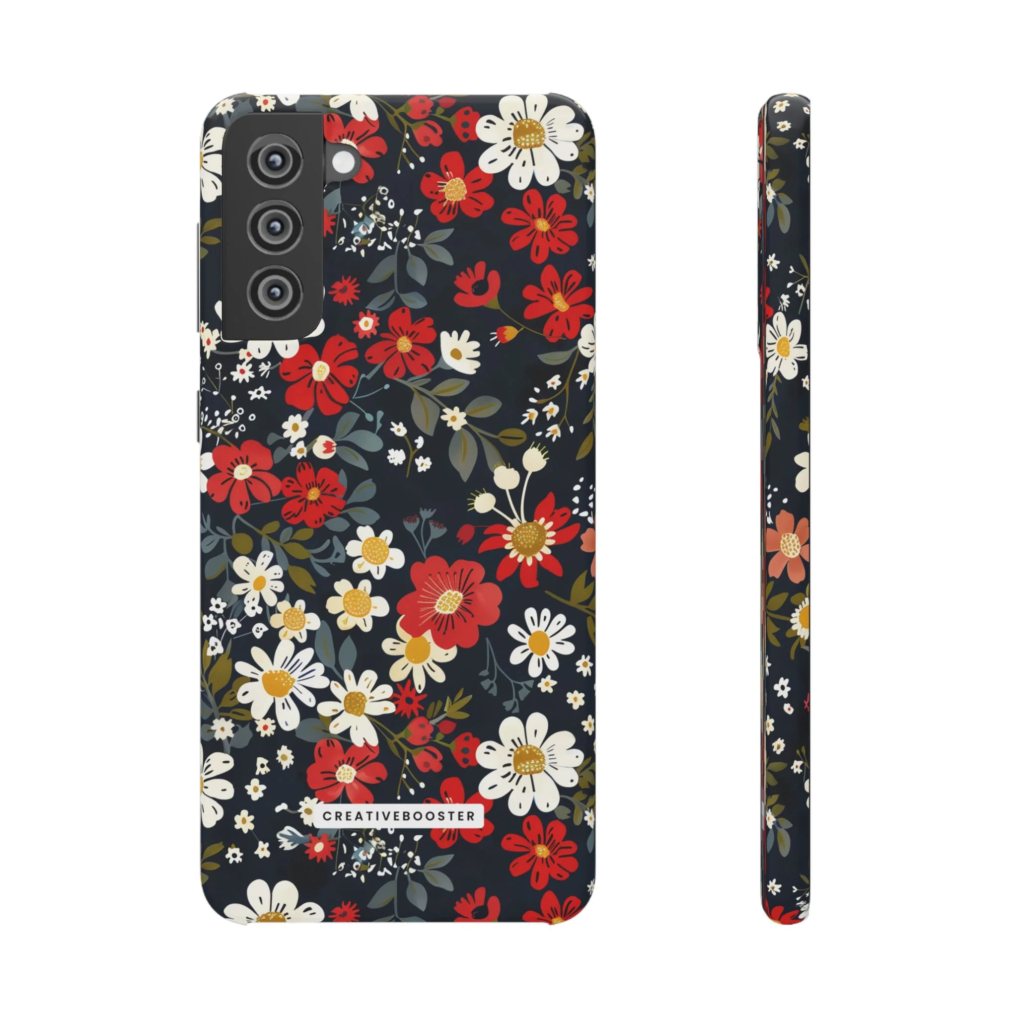 Retro Daisy - Slim Phone Case - Image 31