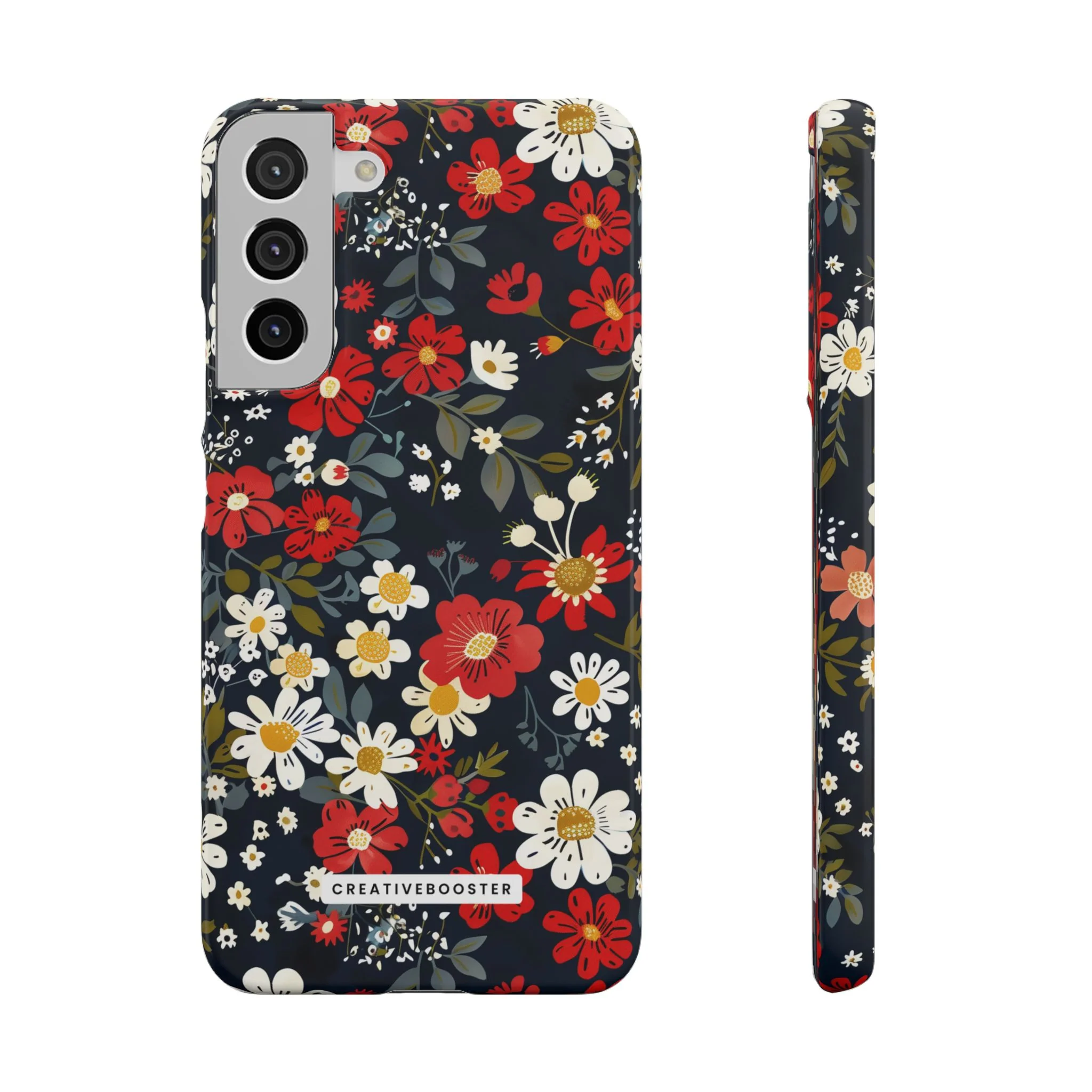 Retro Daisy - Slim Phone Case - Image 34