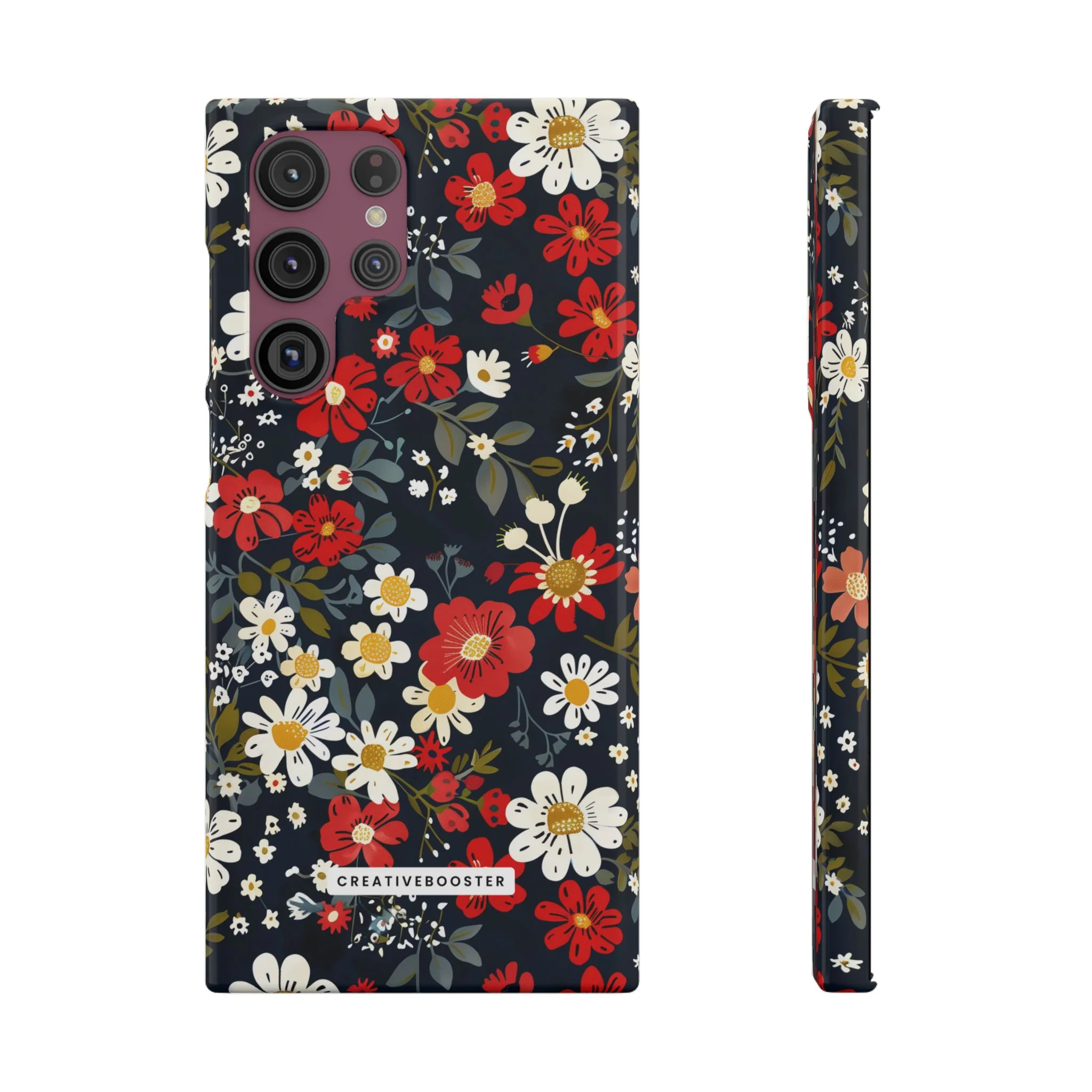 Retro Daisy - Slim Phone Case - Image 35