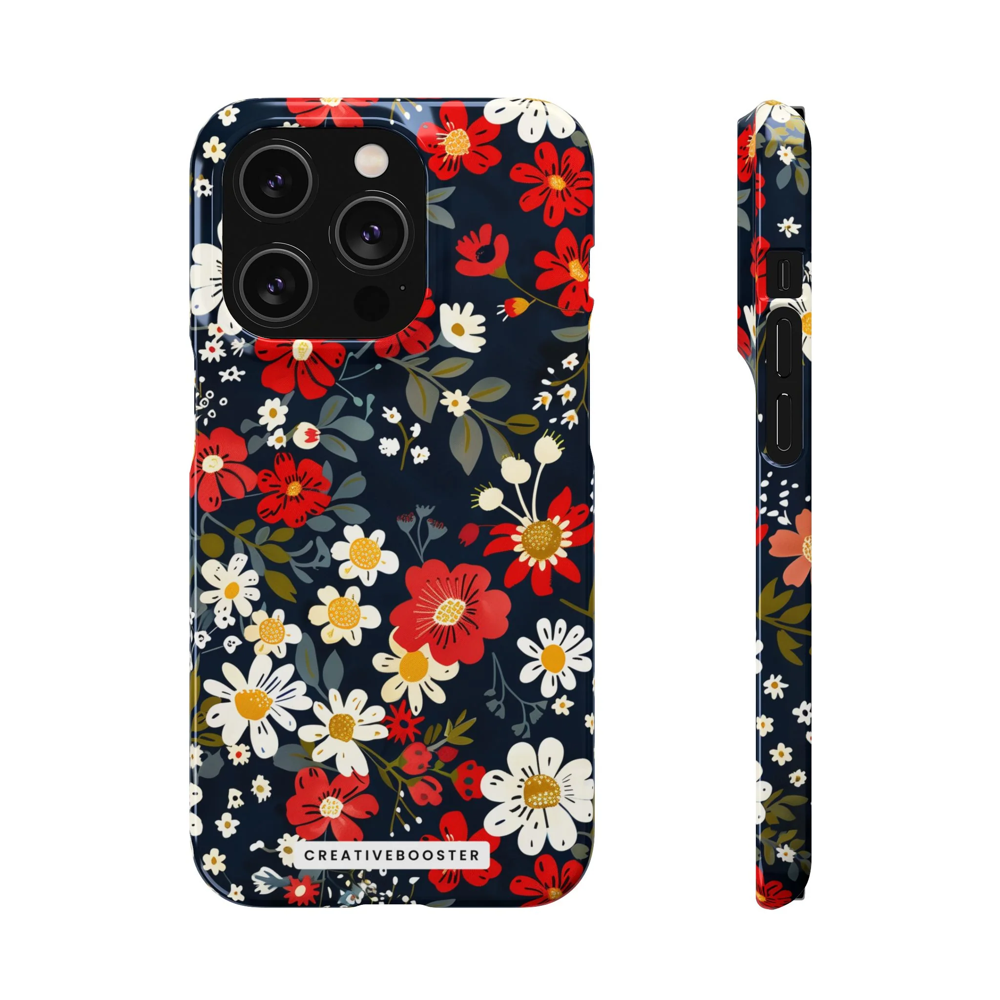 Retro Daisy - Slim Phone Case - Image 37