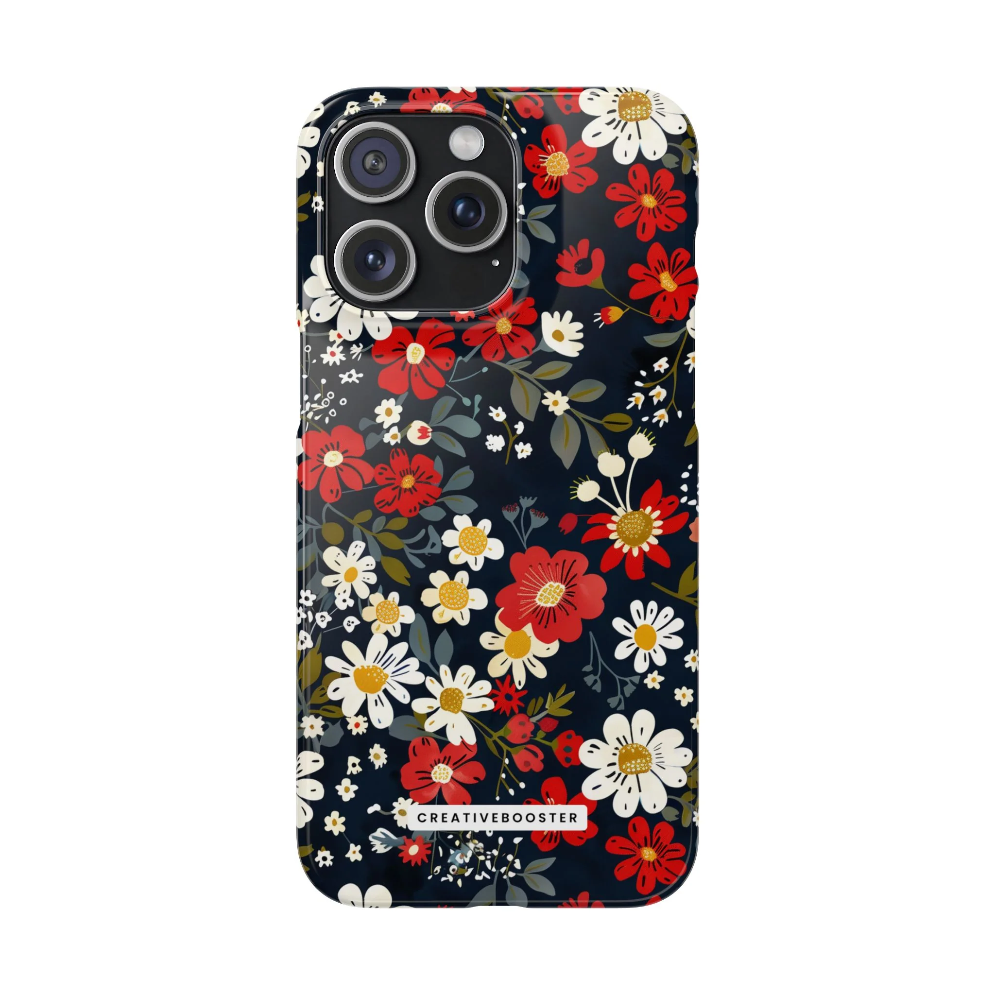 Retro Daisy - Slim Phone Case - Image 46