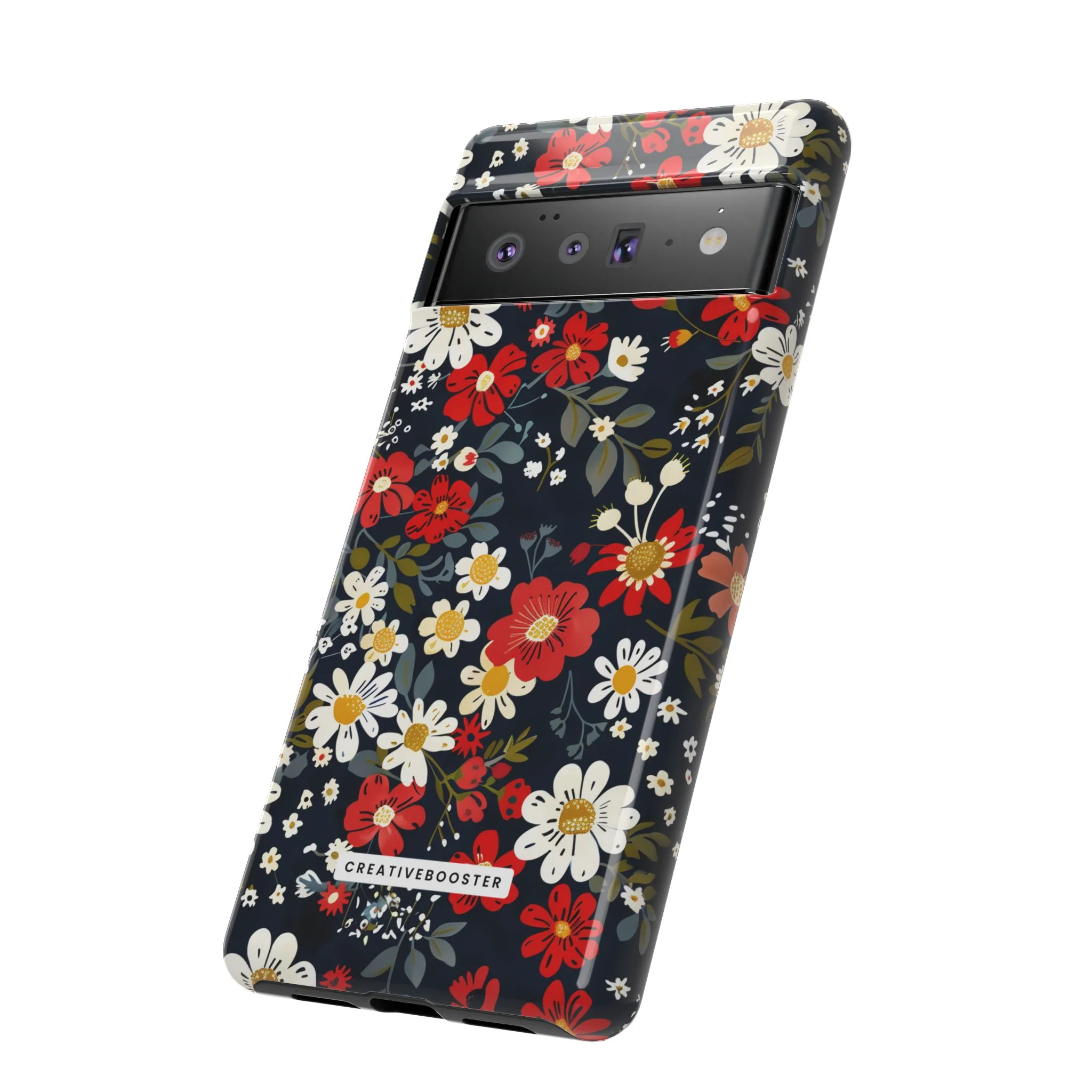 Retro Daisy - Tough Phone Case - Image 112