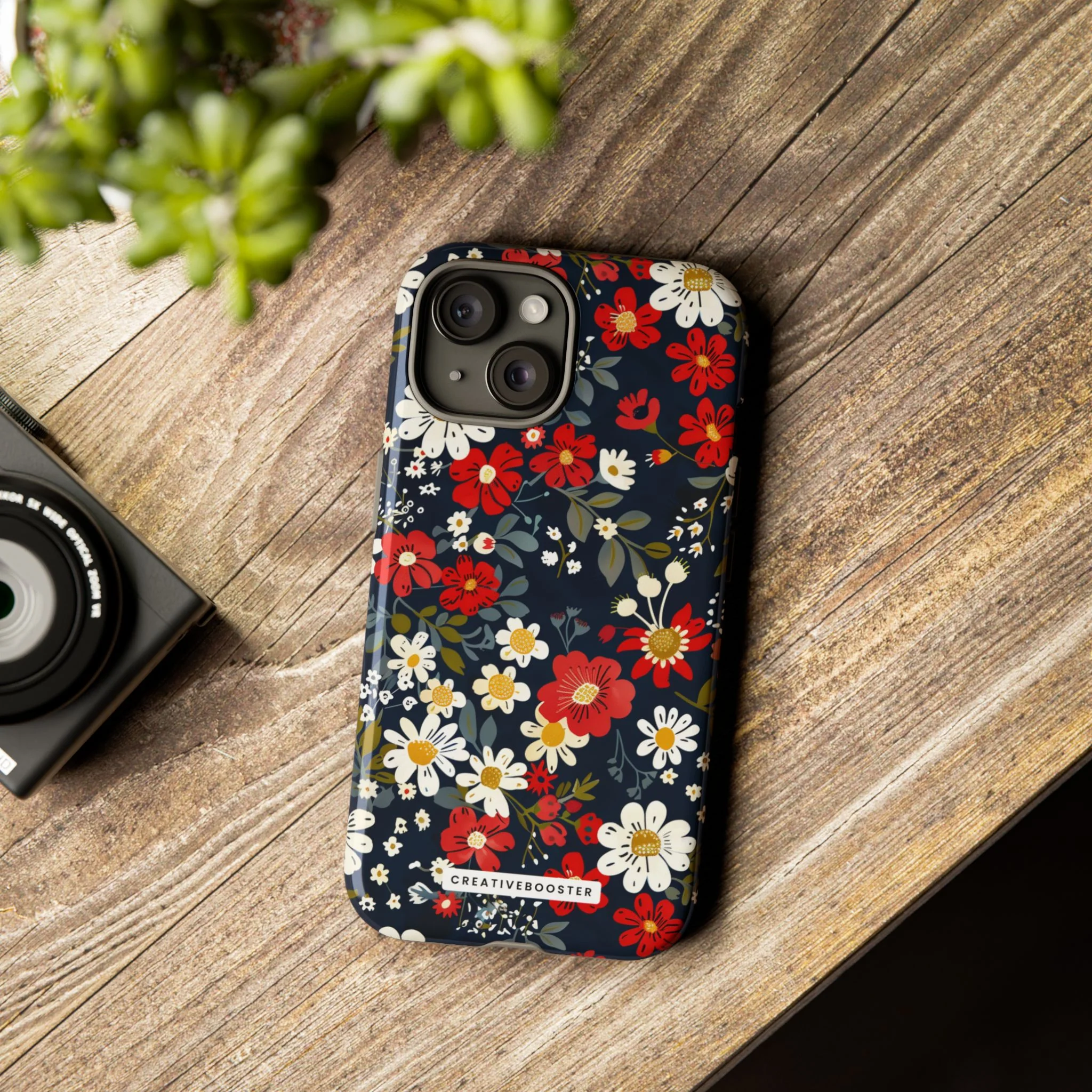 Retro Daisy - Tough Phone Case - Image 116