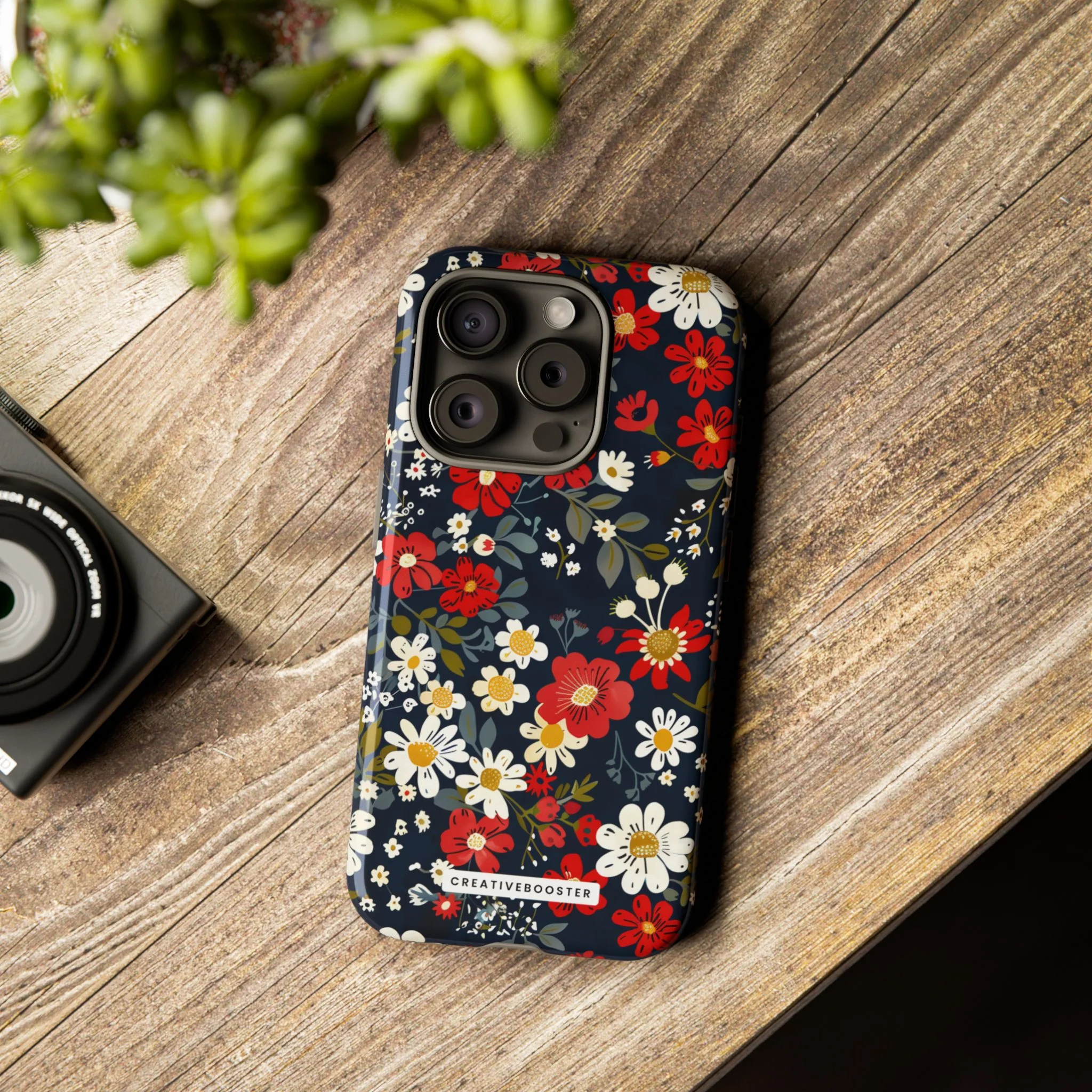 Retro Daisy - Tough Phone Case - Image 120