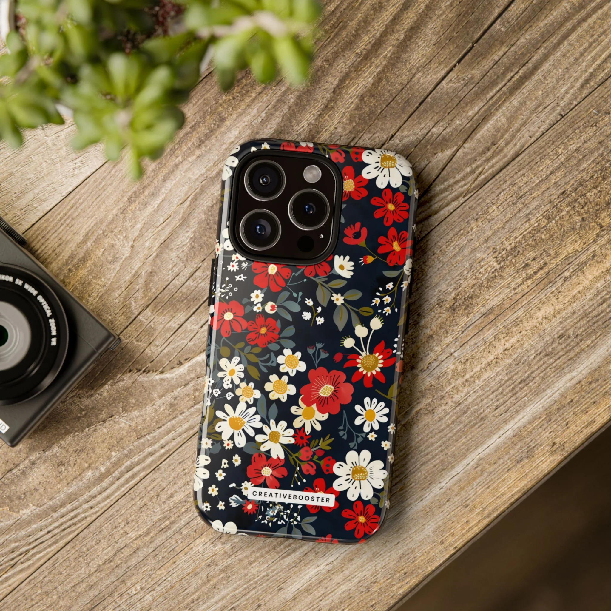 Retro Daisy - Tough Phone Case - Image 5