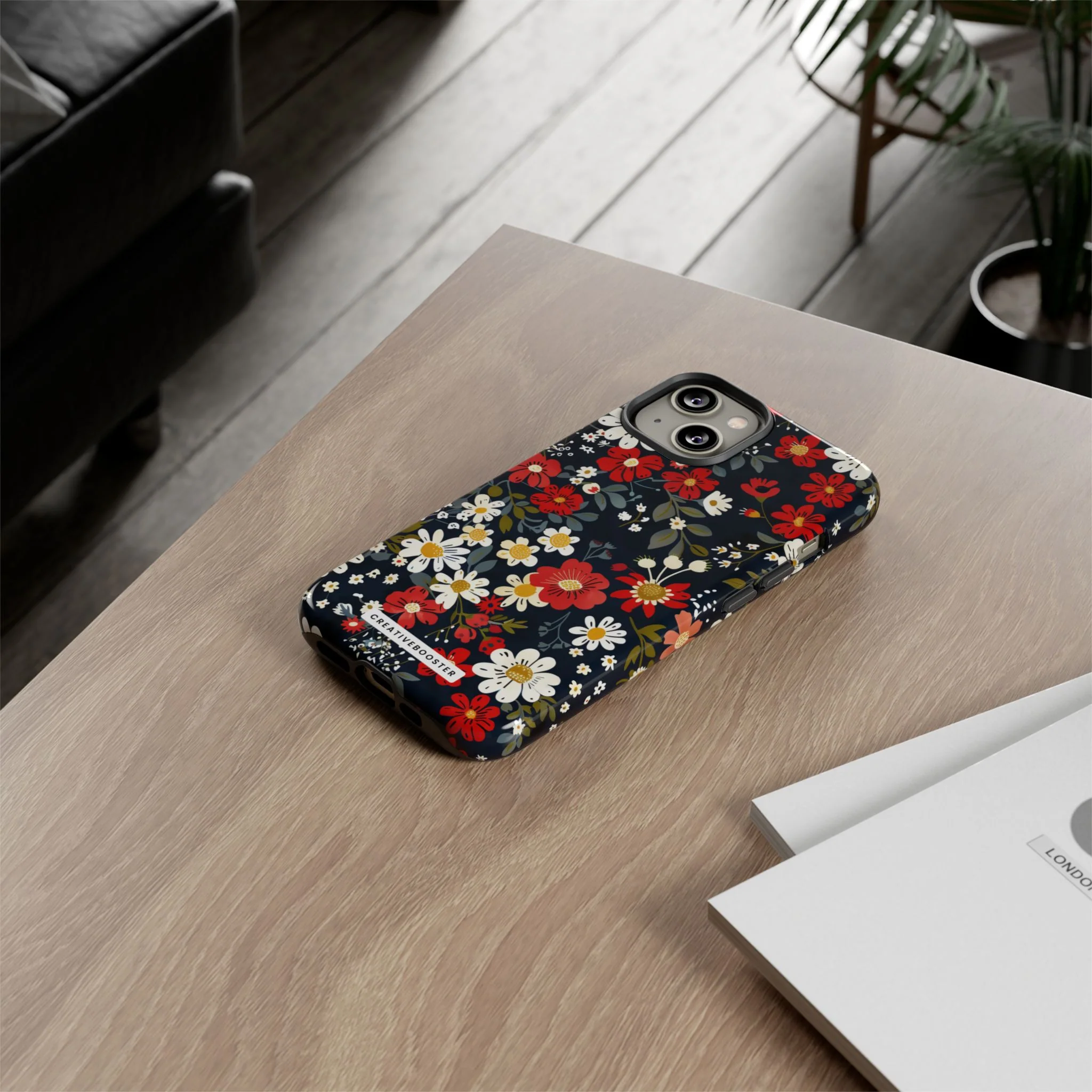 Retro Daisy - Tough Phone Case - Image 90