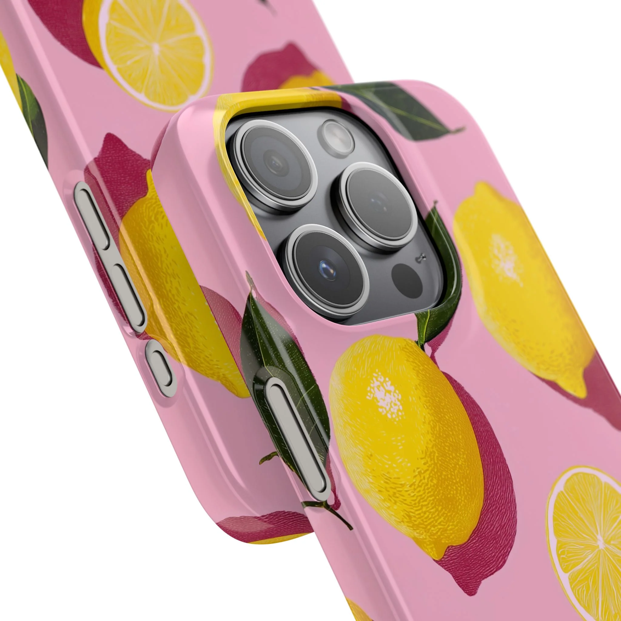 Retro Lemon - Slim Phone Case - Image 101