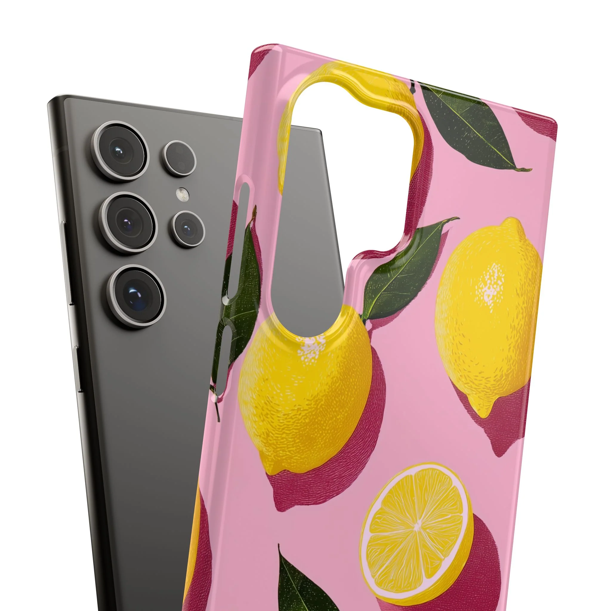 Retro Lemon - Slim Phone Case - Image 112
