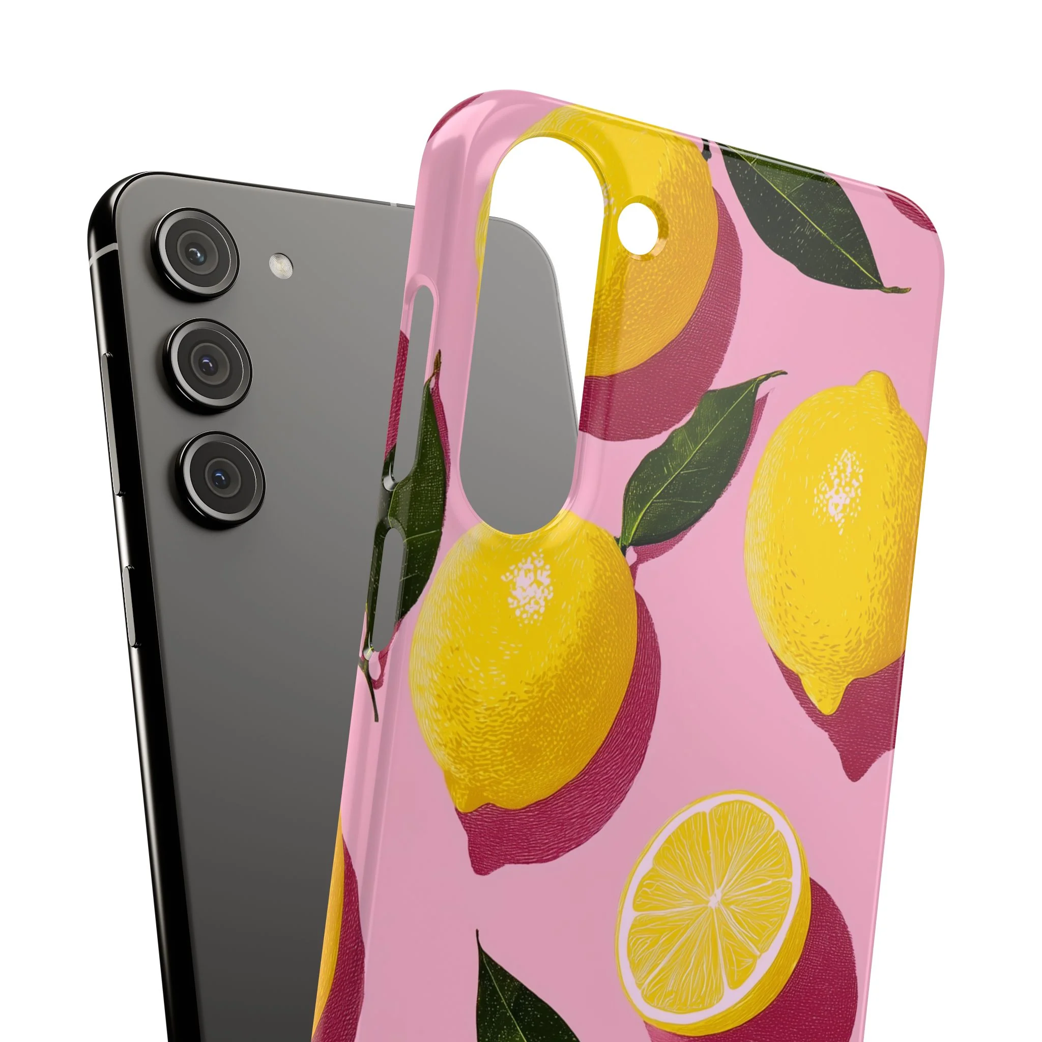 Retro Lemon - Slim Phone Case - Image 116