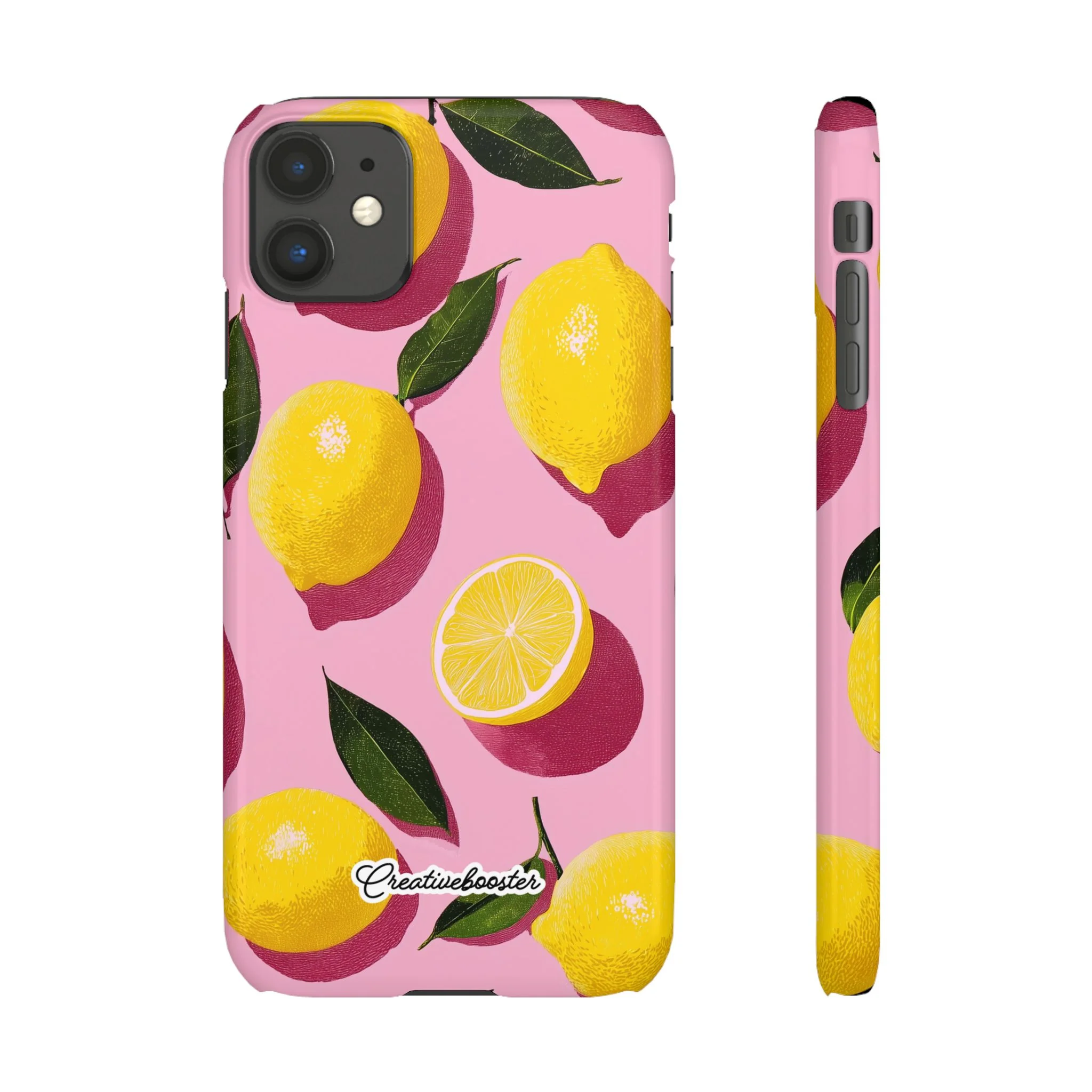 Retro Lemon - Slim Phone Case - Image 13