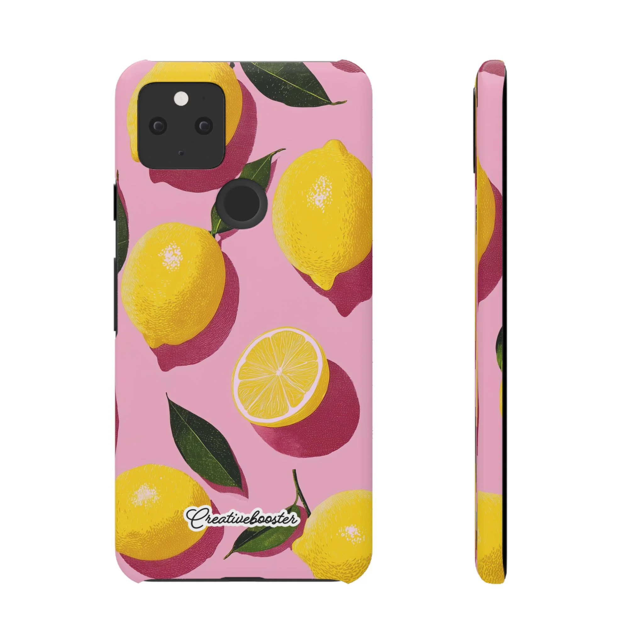 Retro Lemon - Slim Phone Case - Image 27