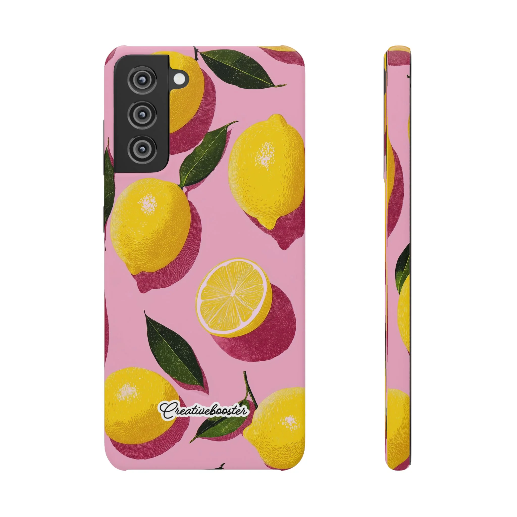 Retro Lemon - Slim Phone Case - Image 30