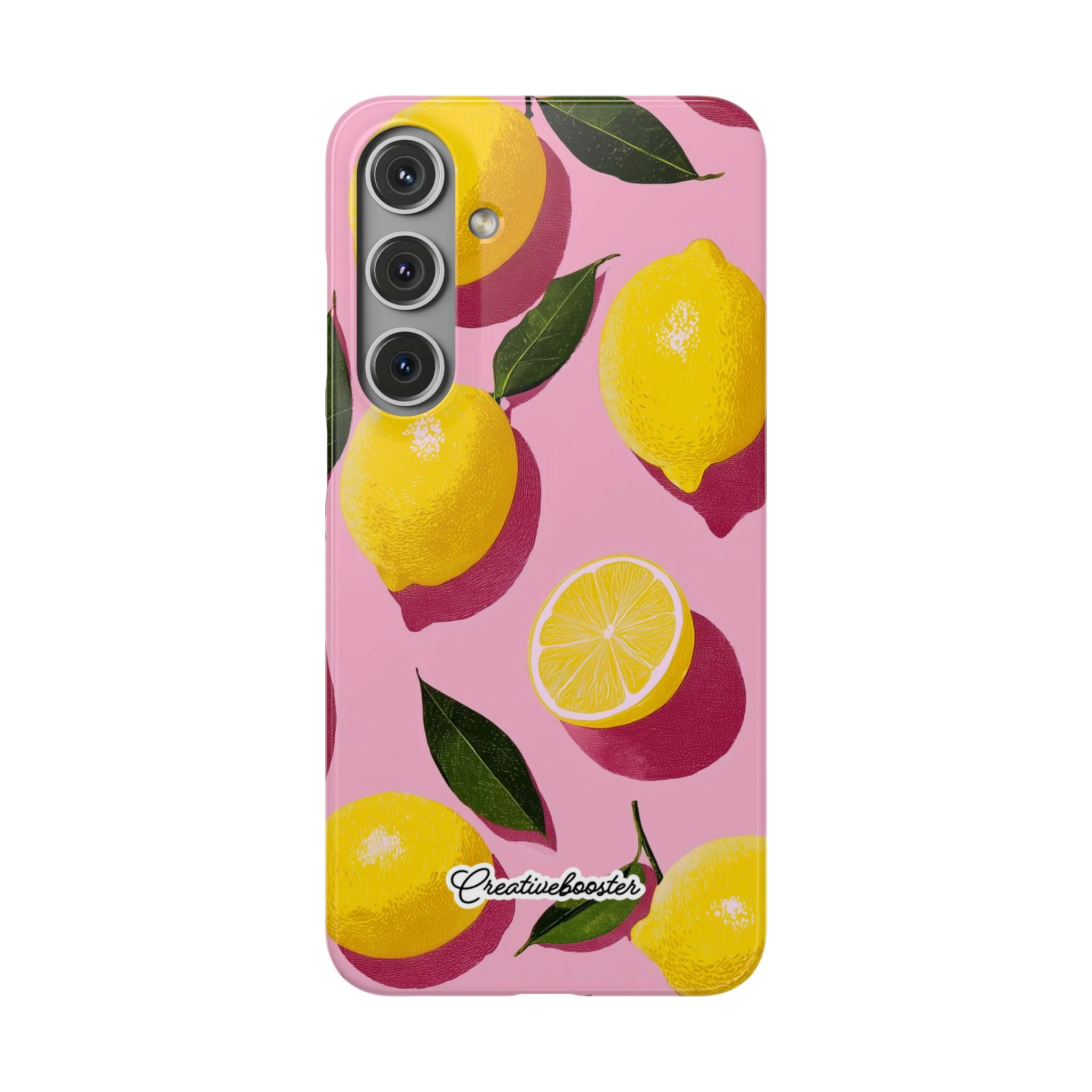 Retro Lemon - Slim Phone Case - Image 48
