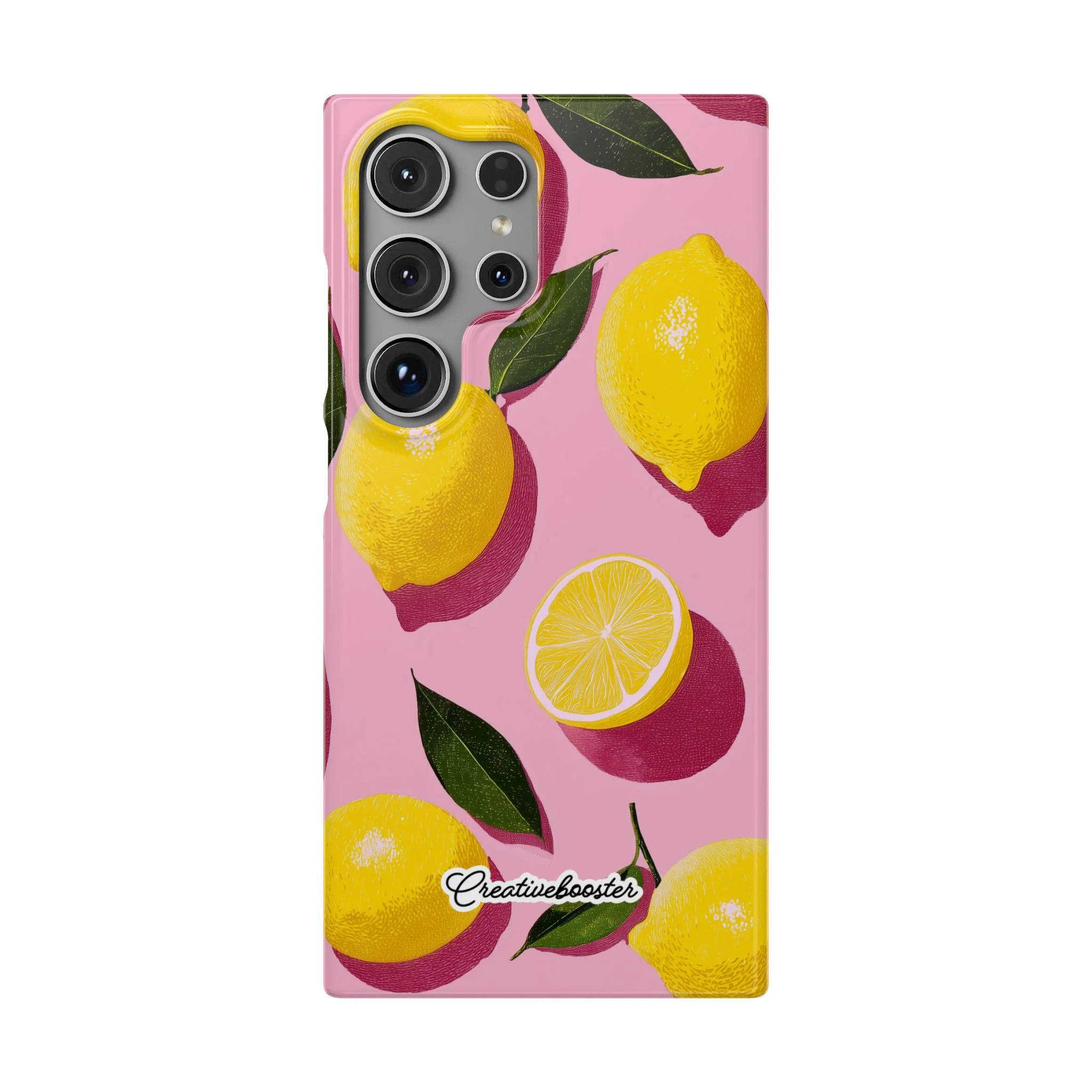 Retro Lemon - Slim Phone Case - Image 49