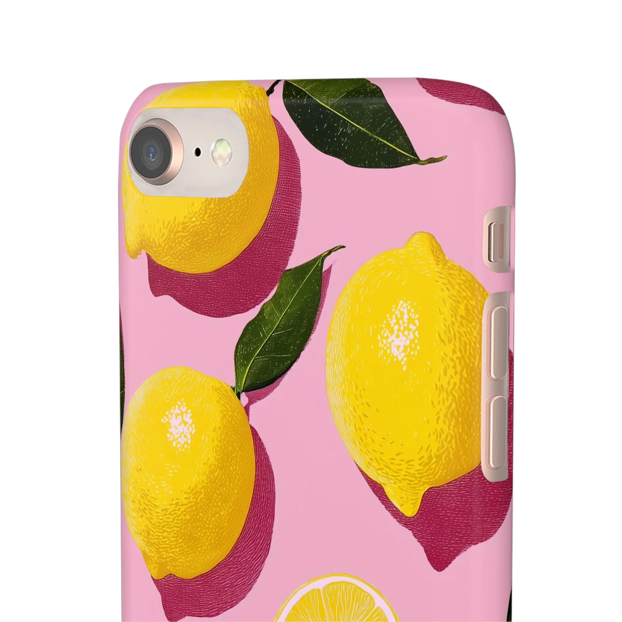 Retro Lemon - Slim Phone Case - Image 55