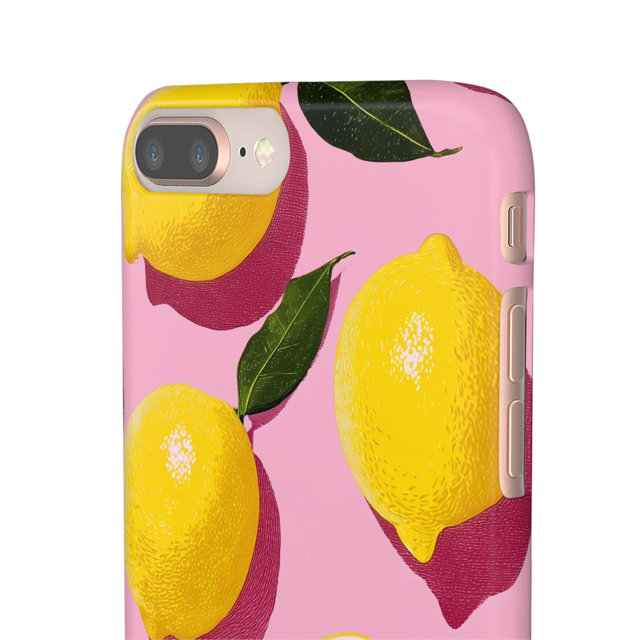 Retro Lemon - Slim Phone Case - Image 56