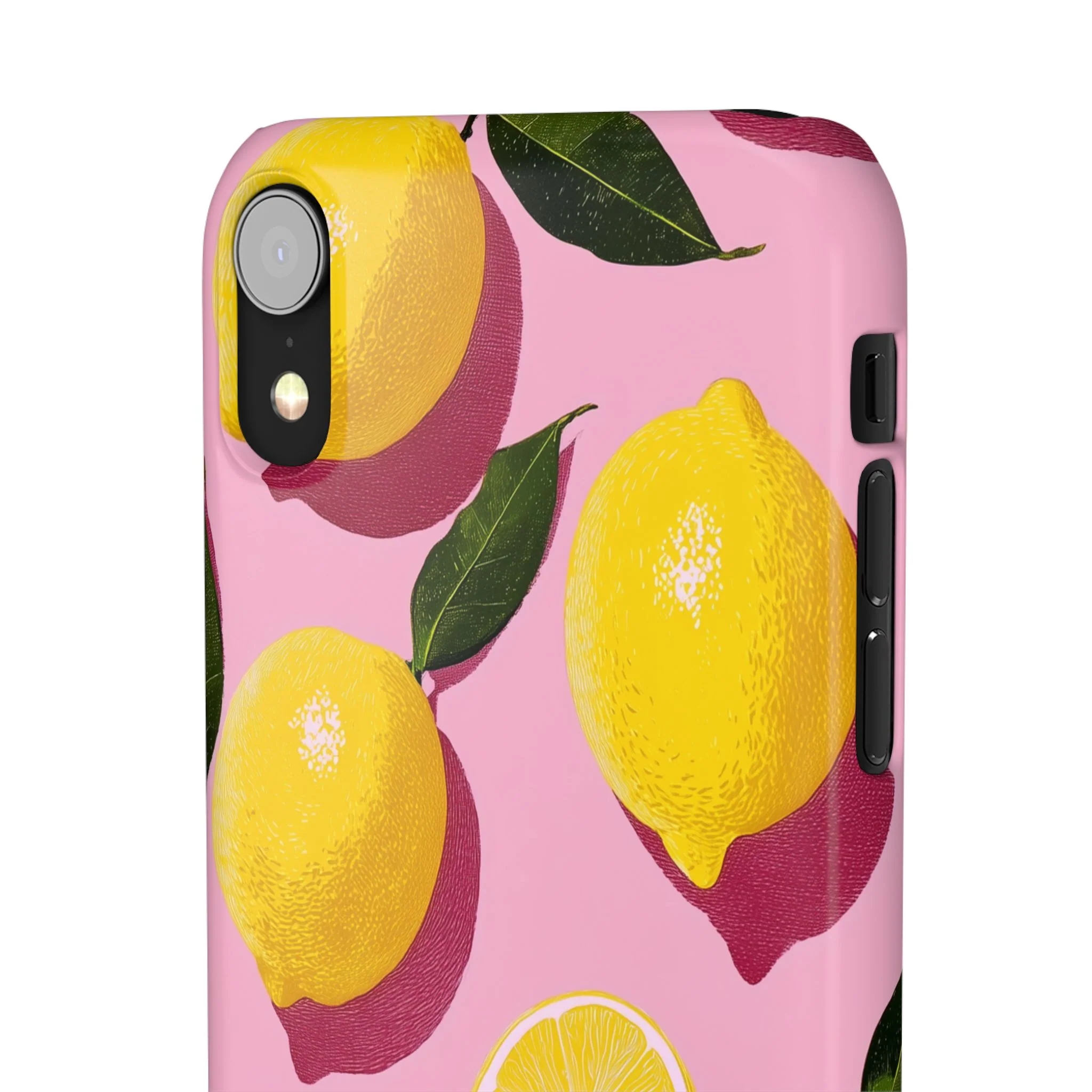 Retro Lemon - Slim Phone Case - Image 60