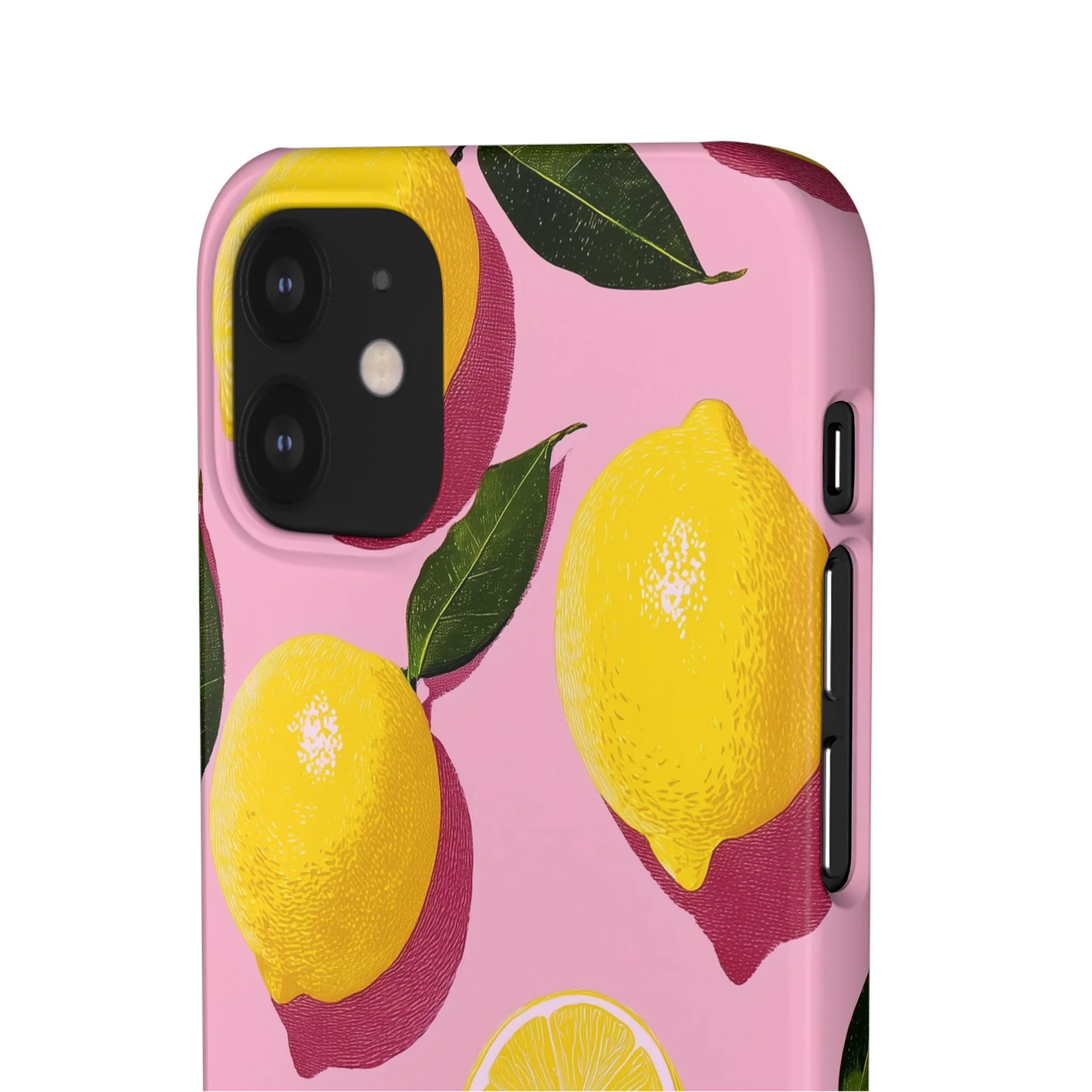 Retro Lemon - Slim Phone Case - Image 72