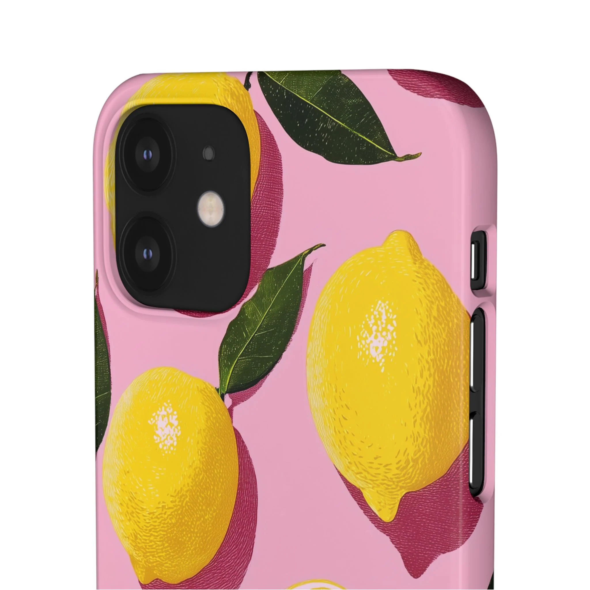 Retro Lemon - Slim Phone Case - Image 73