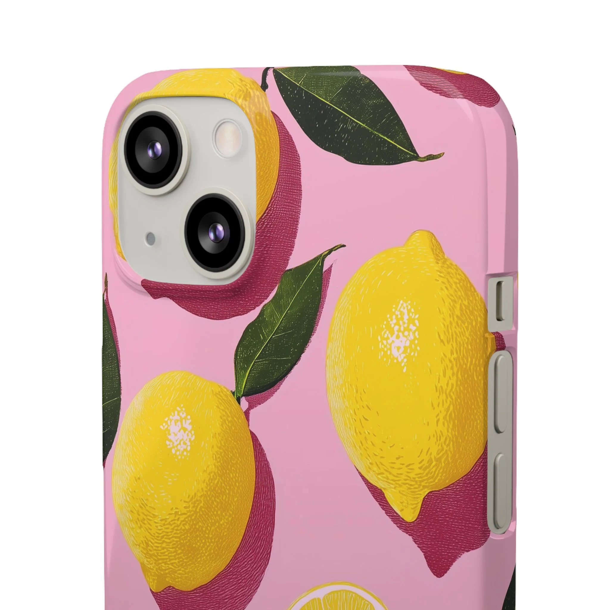 Retro Lemon - Slim Phone Case - Image 76