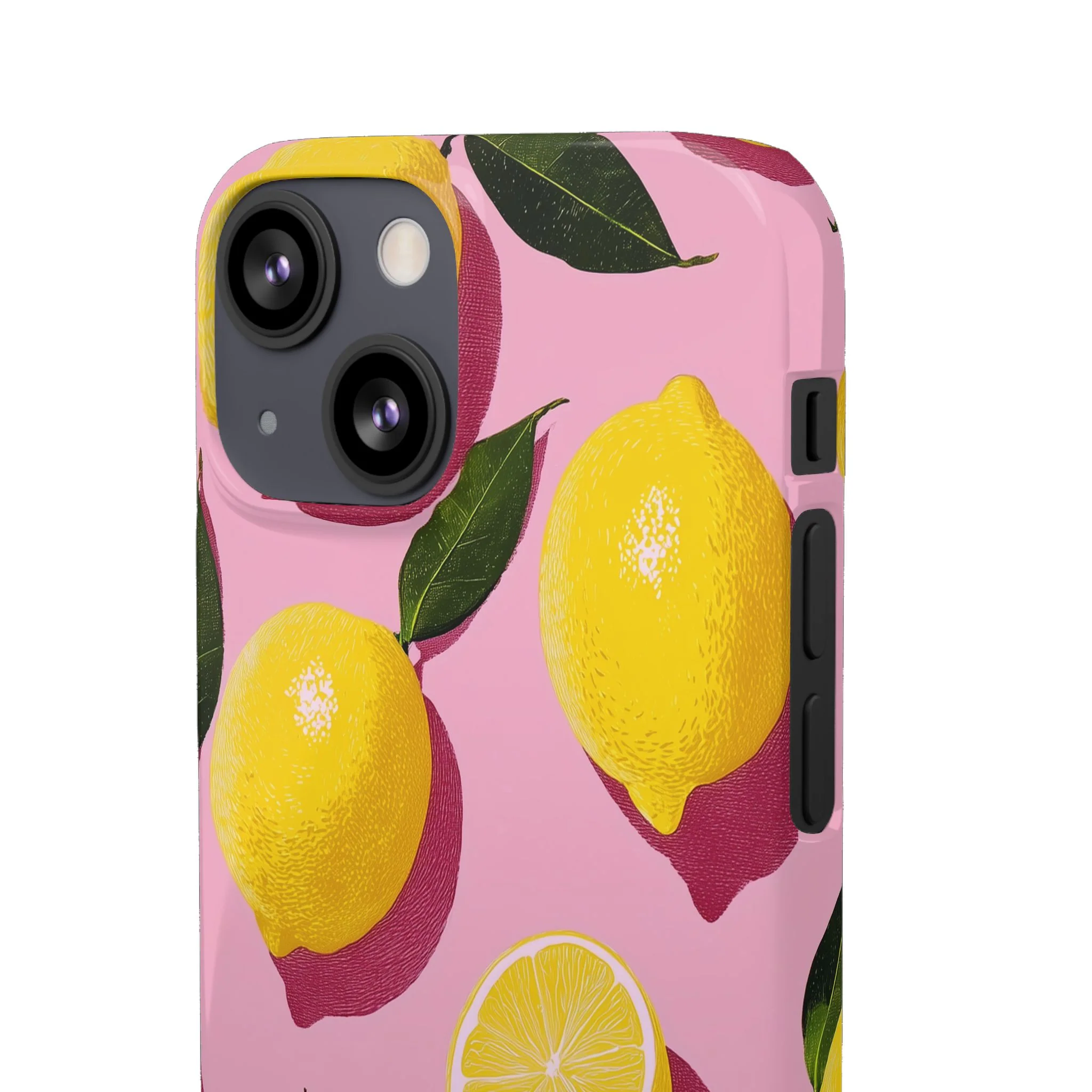 Retro Lemon - Slim Phone Case - Image 77